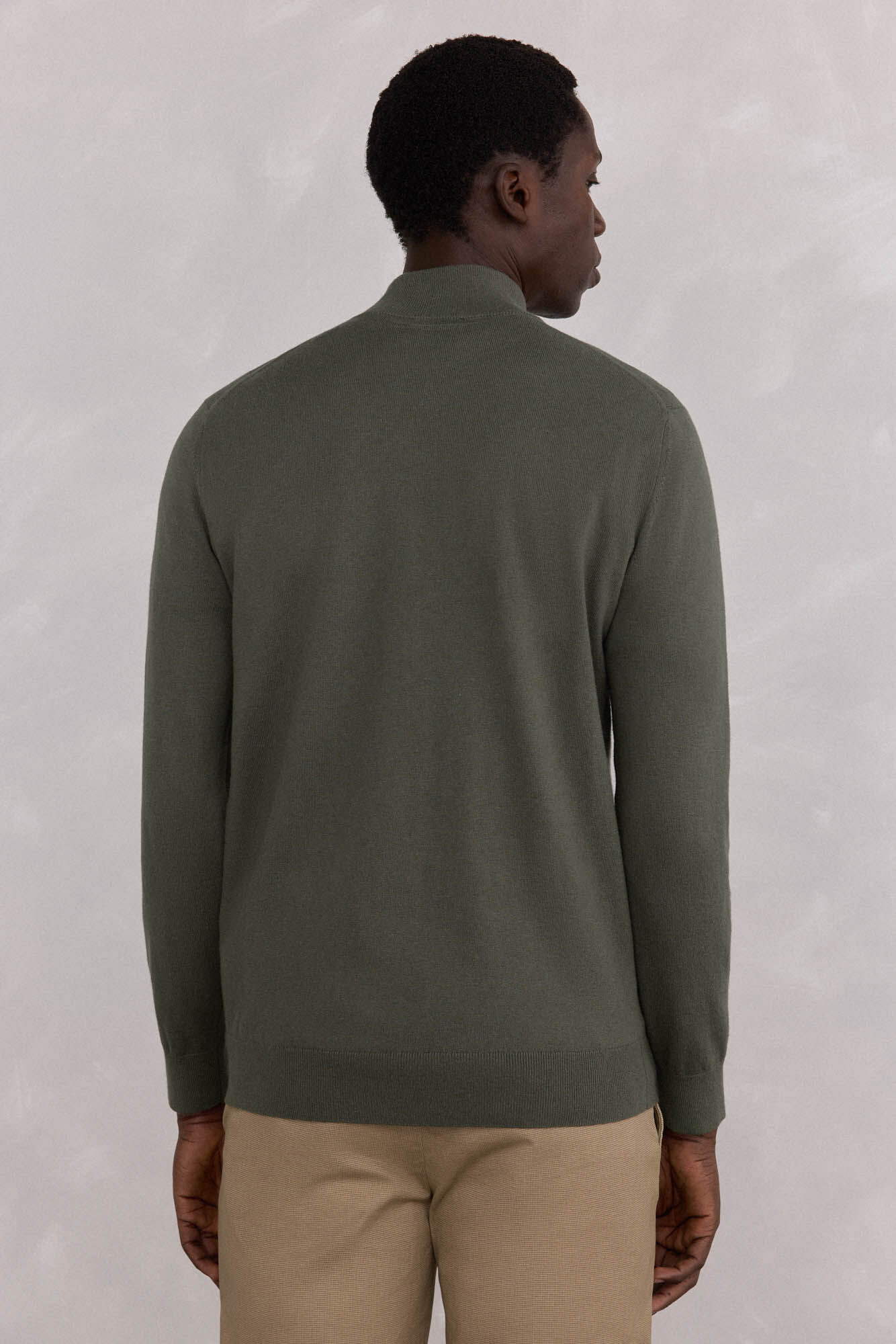 Pedro del Hierro Semi-swan sweater Green