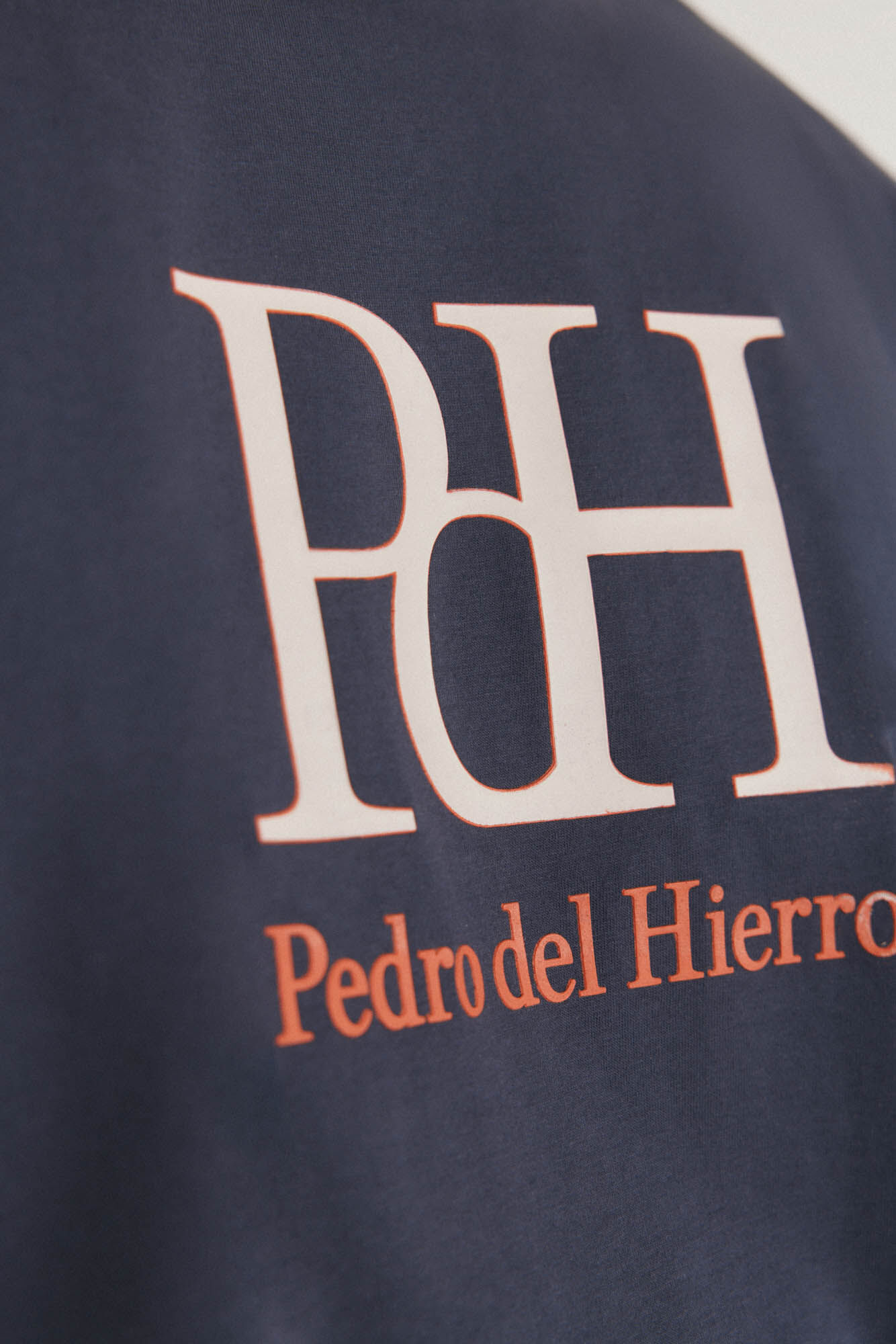 Pedro del Hierro Logo T-shirt Blue