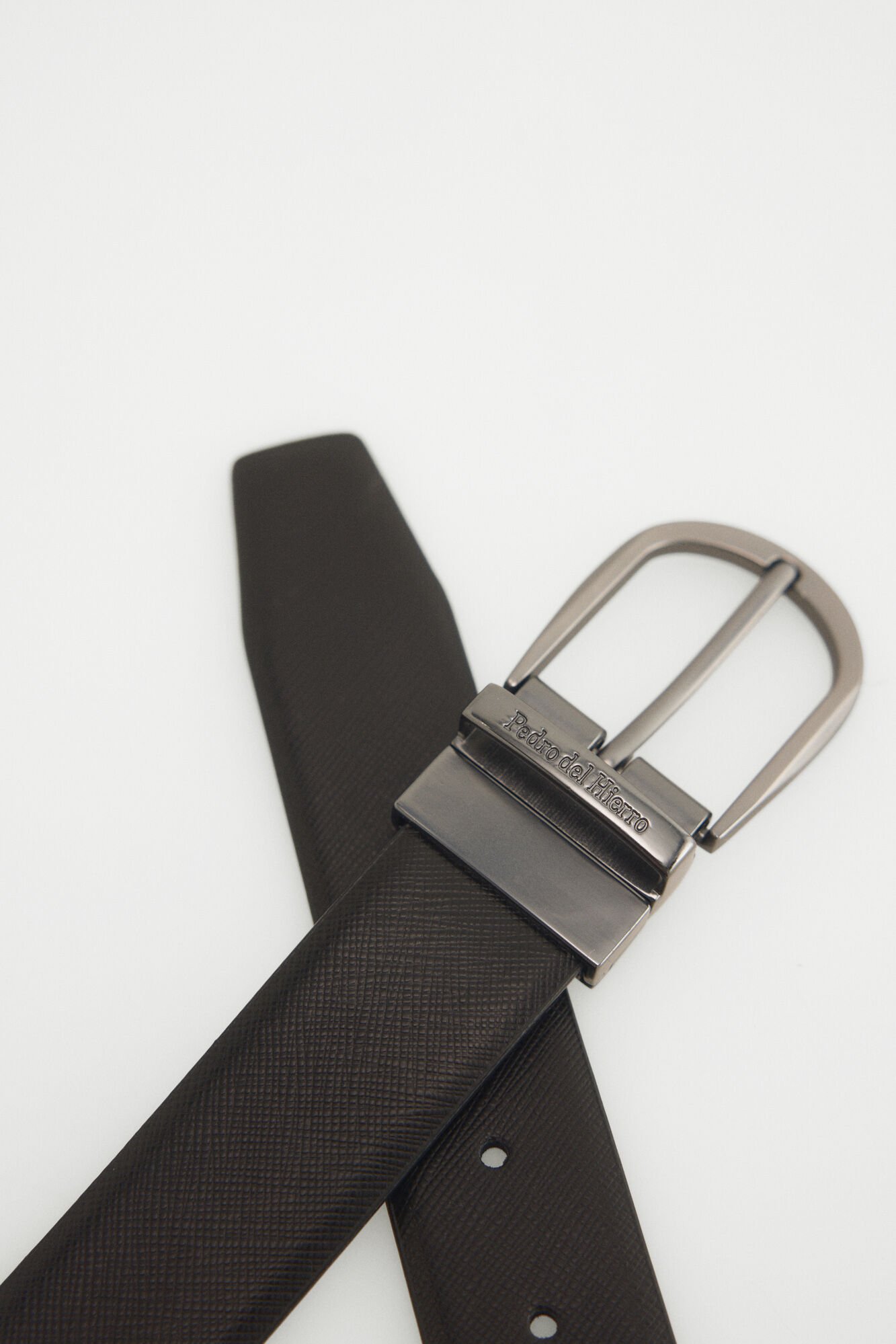 Pedro del Hierro Reversible leather dress belt