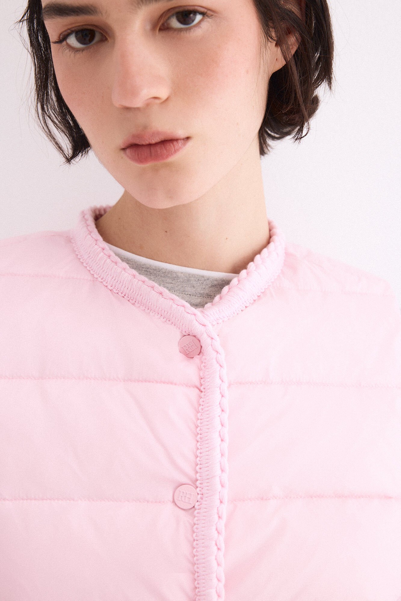 Pedro del Hierro Puffer gilet Pink