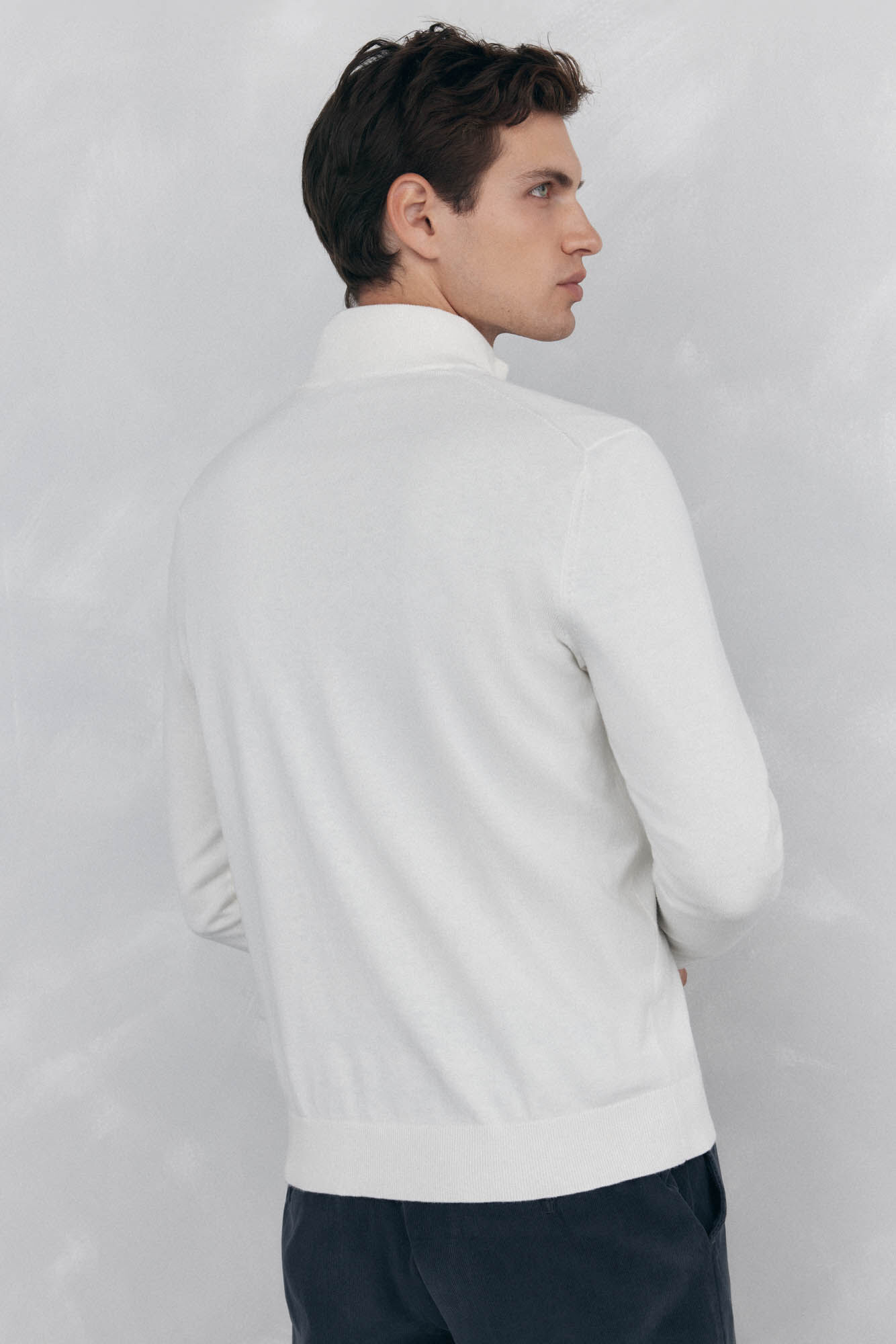 Pedro del Hierro Su&eacute;ter semi-cisne Branco