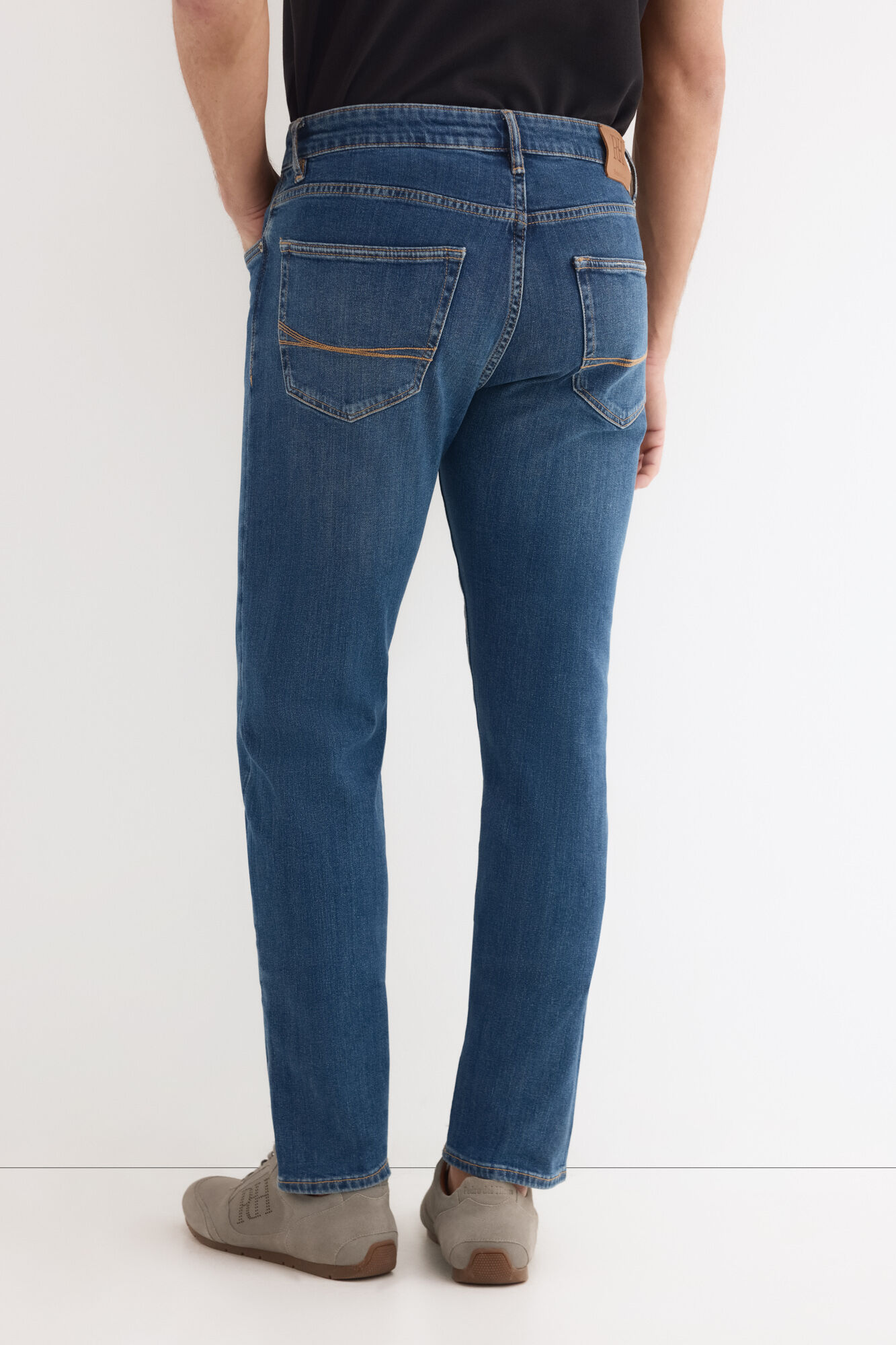 Pedro del Hierro Pantal&oacute;n vaquero ligero slim fit Azul