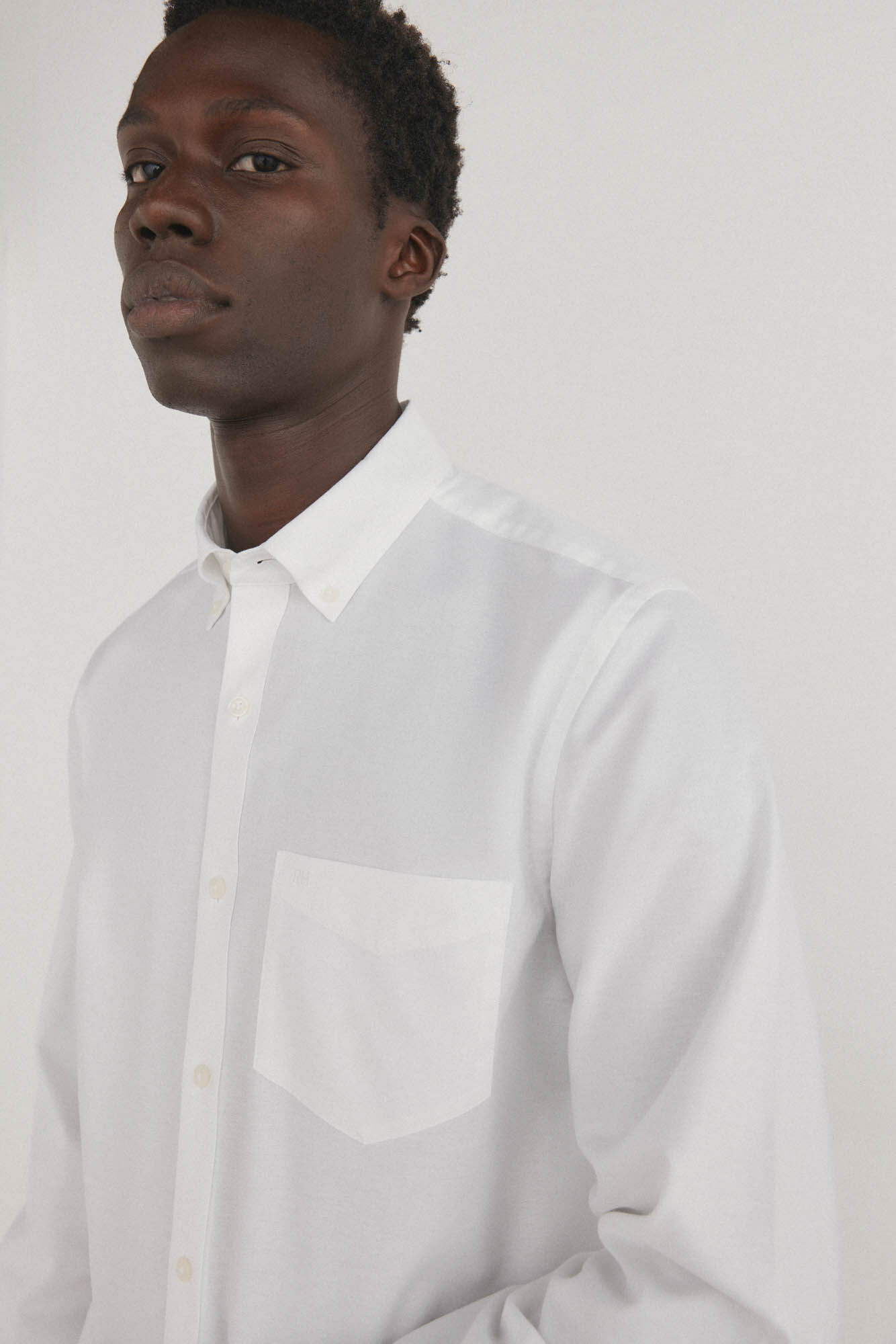 Pedro del Hierro Plain non-iron Oxford shirt