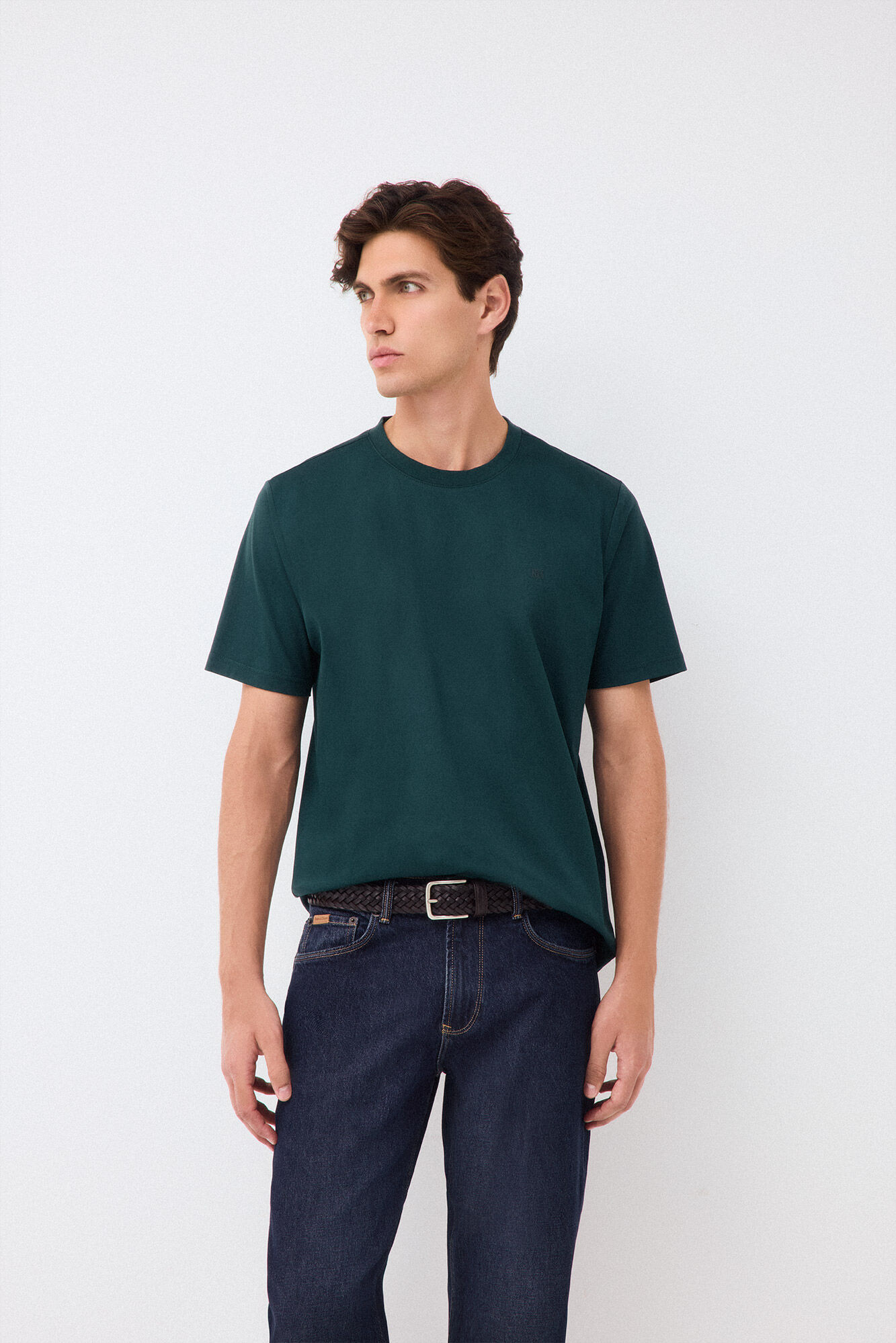 Pedro del Hierro Plain mercerized T-shirt