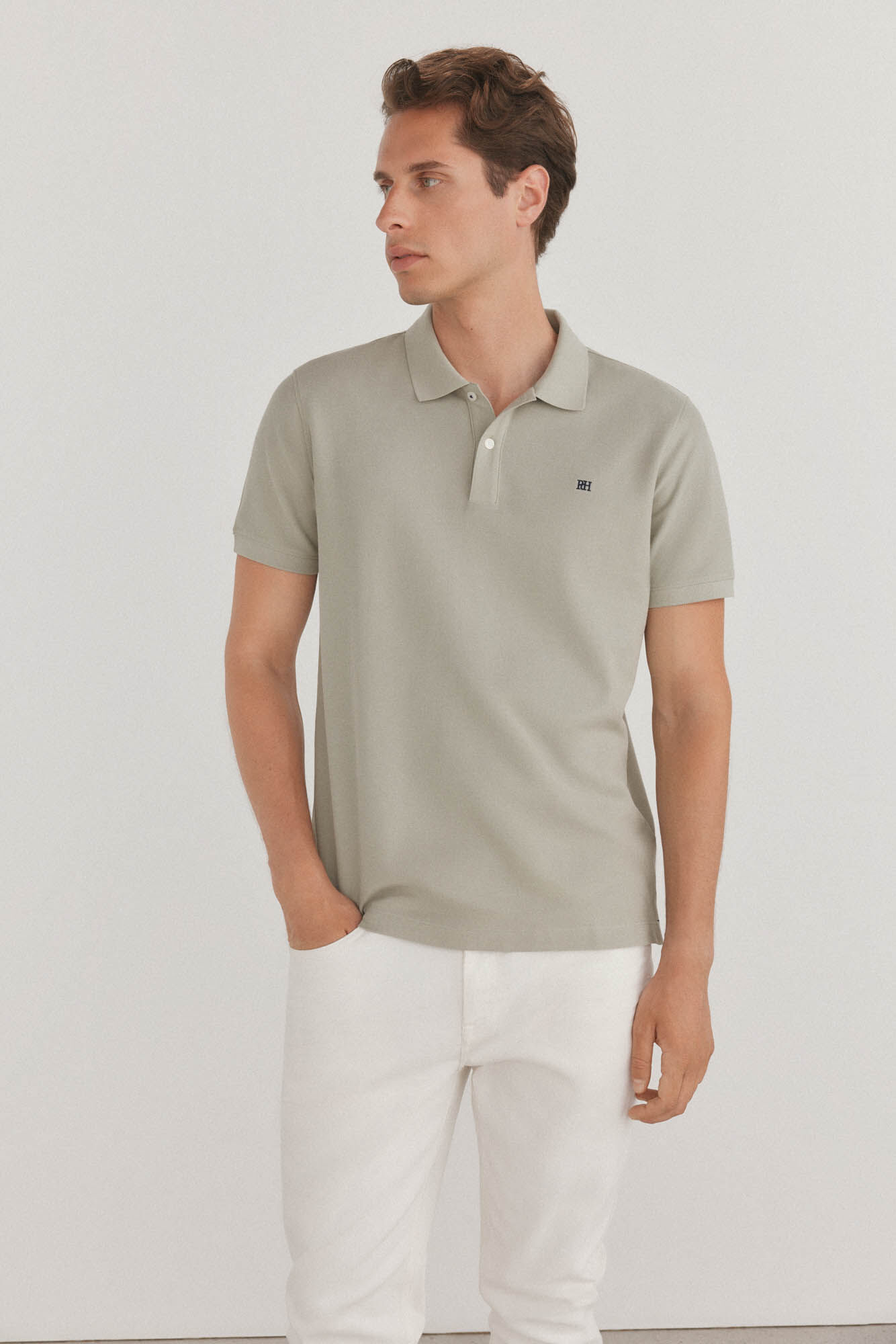 Pedro del Hierro Essential slim polo shirt