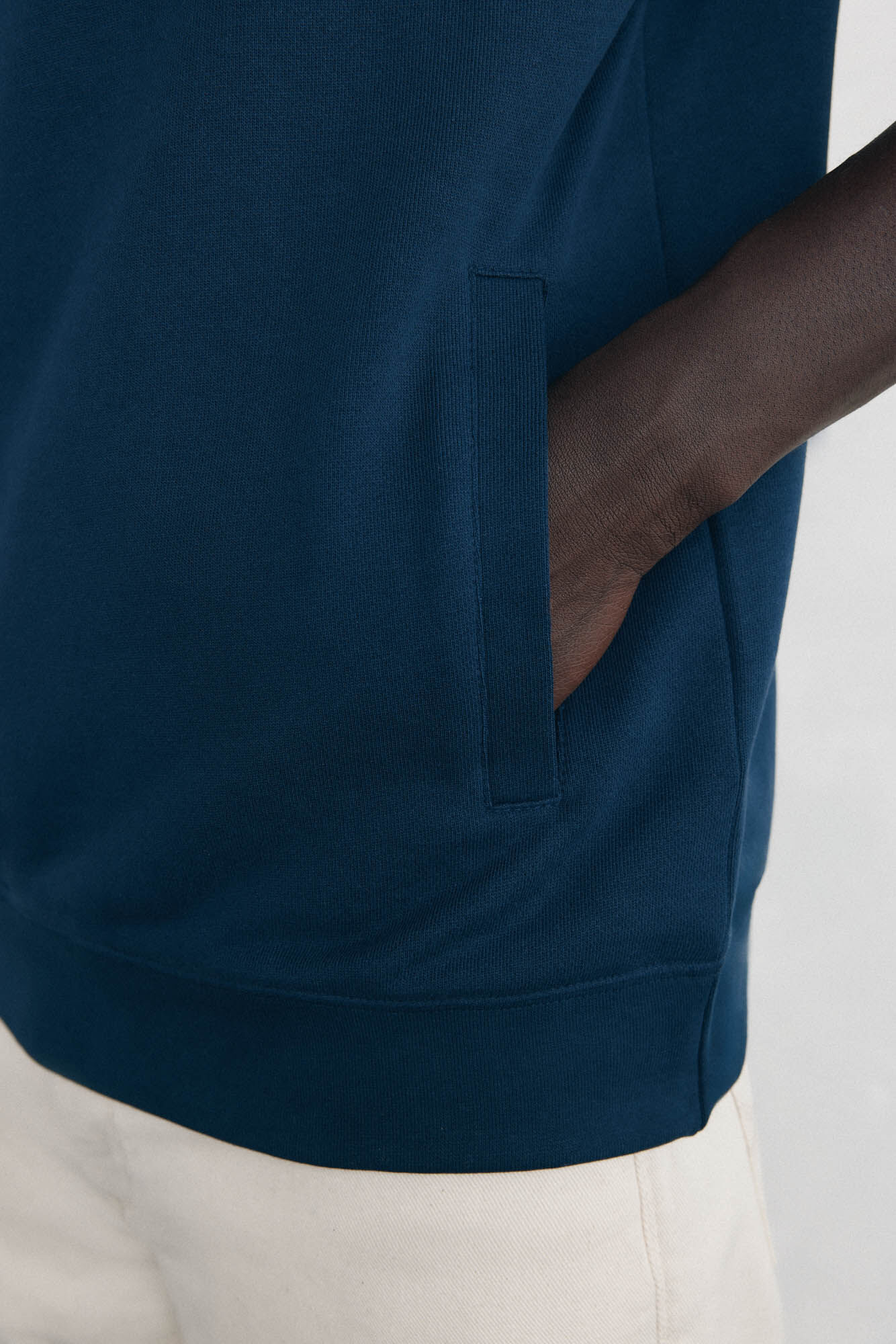 Pedro del Hierro Turtleneck sweatshirt Blue