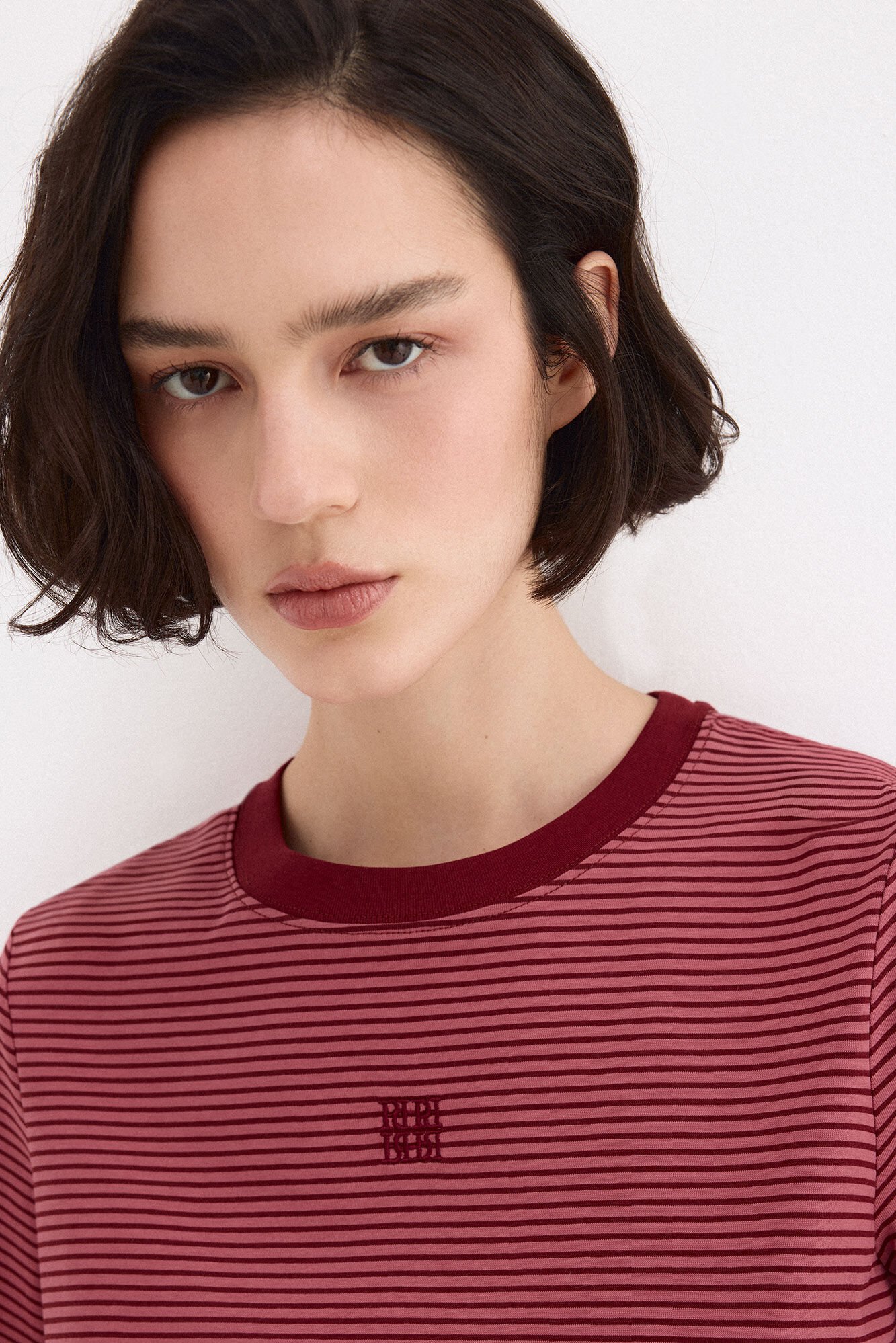 Pedro del Hierro Striped short sleeve T-shirt