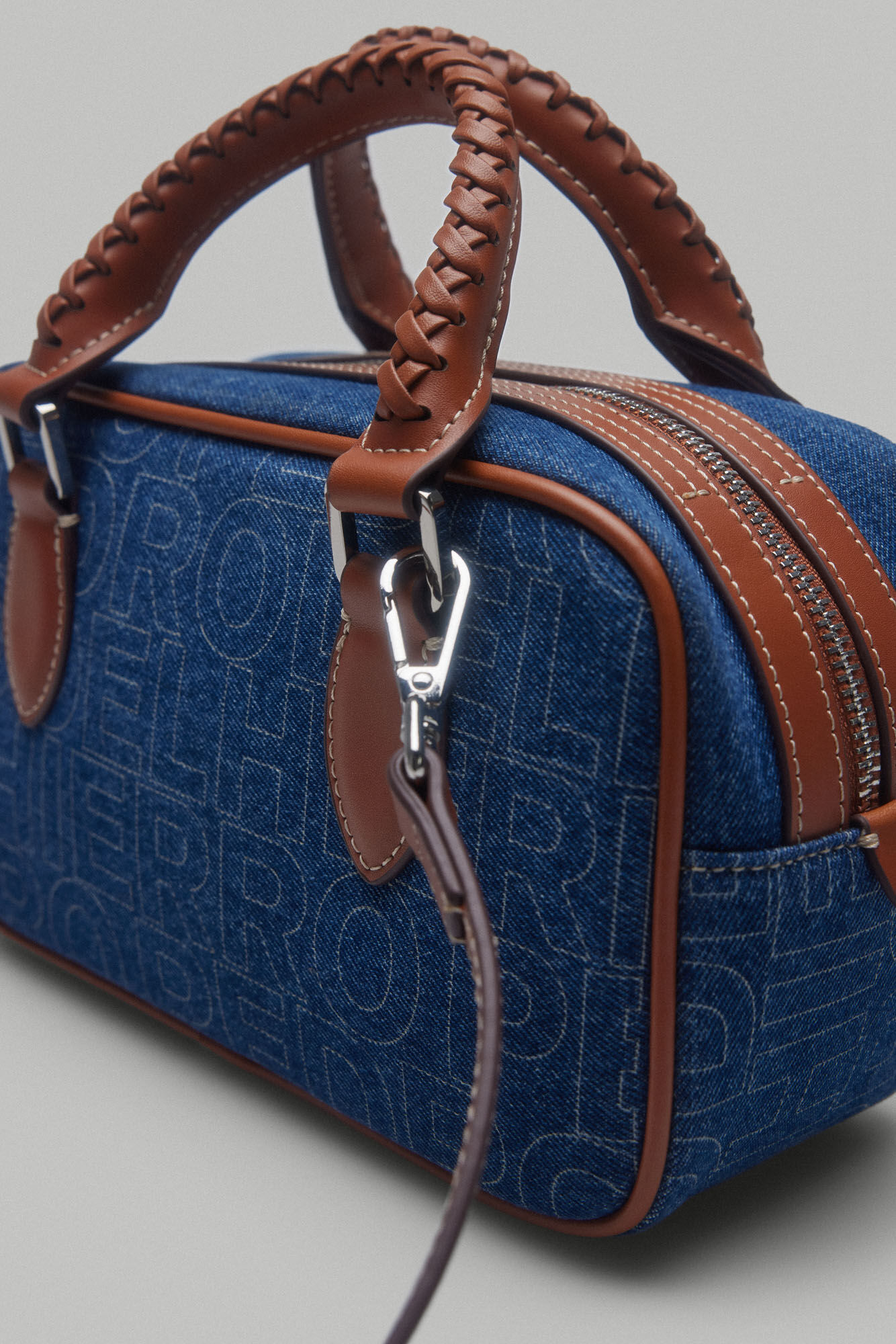 Pedro del Hierro Bandolera denim Azul