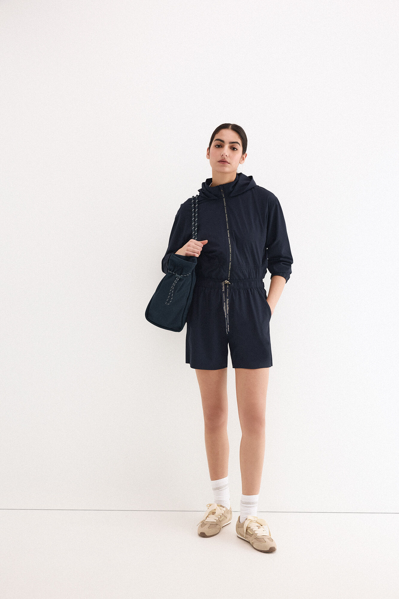 Pedro del Hierro Technical fabric trousers