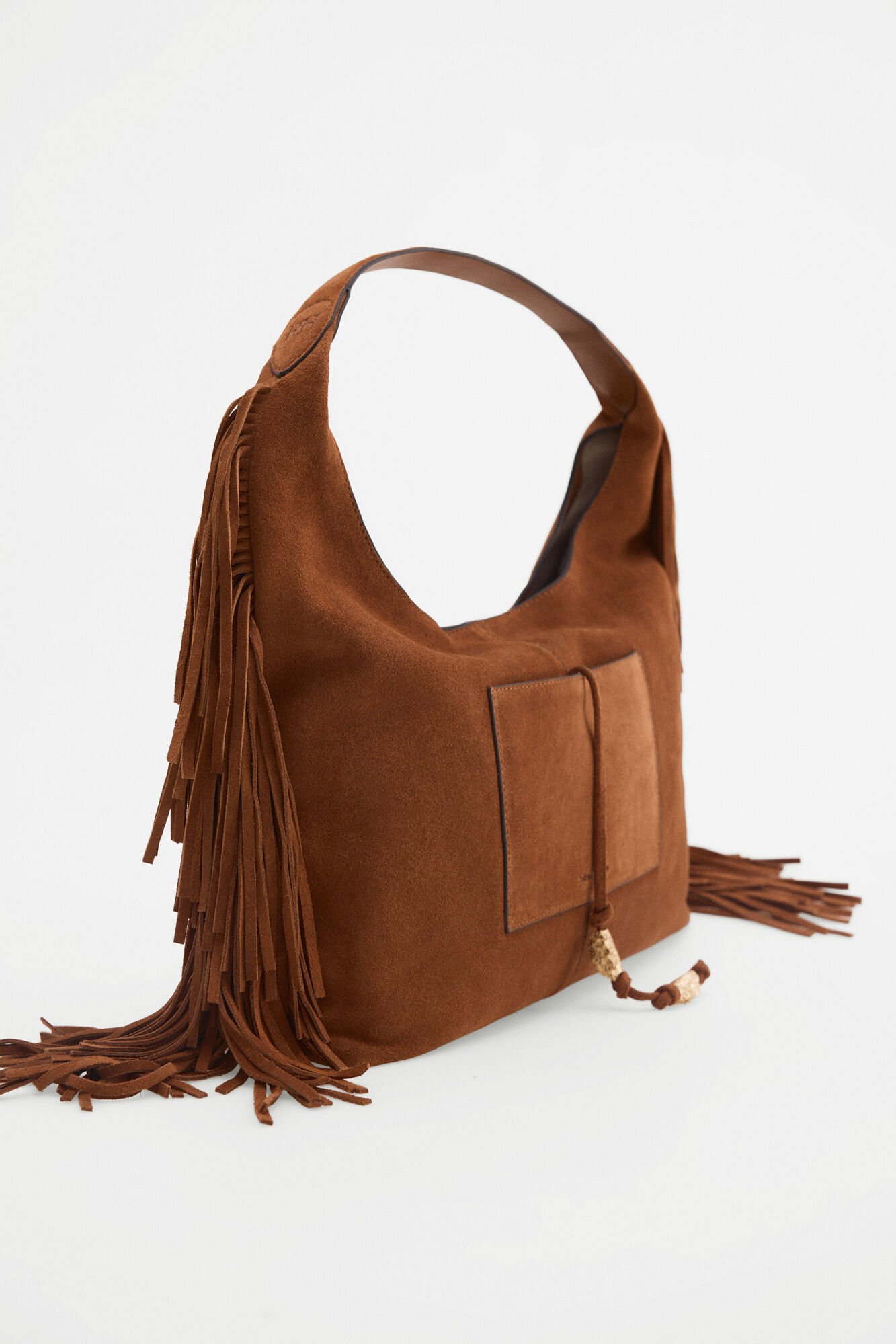 Pedro del Hierro Fringed shoulder bag