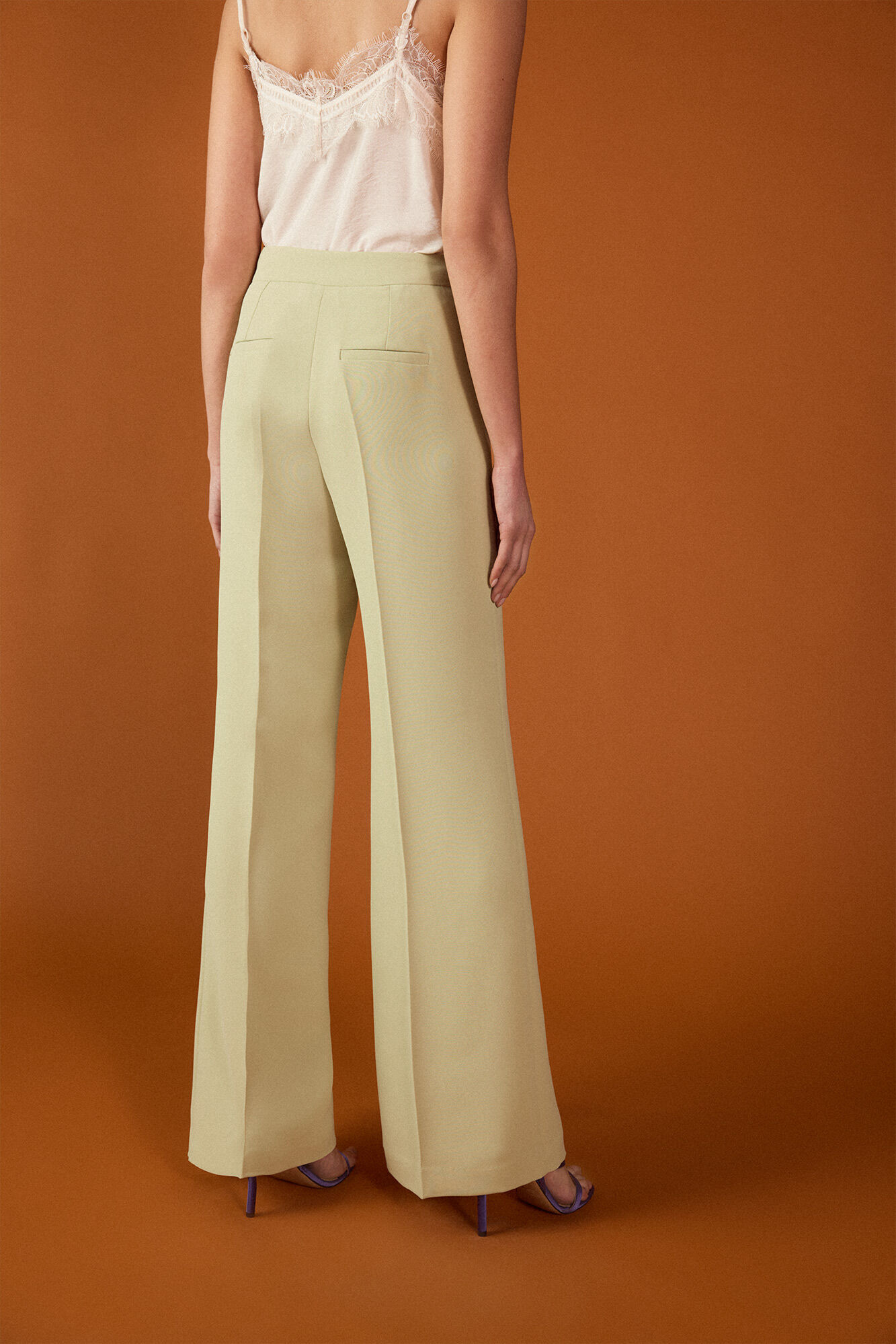 TFP by Tamara Falc&oacute; Tailored trousers Green