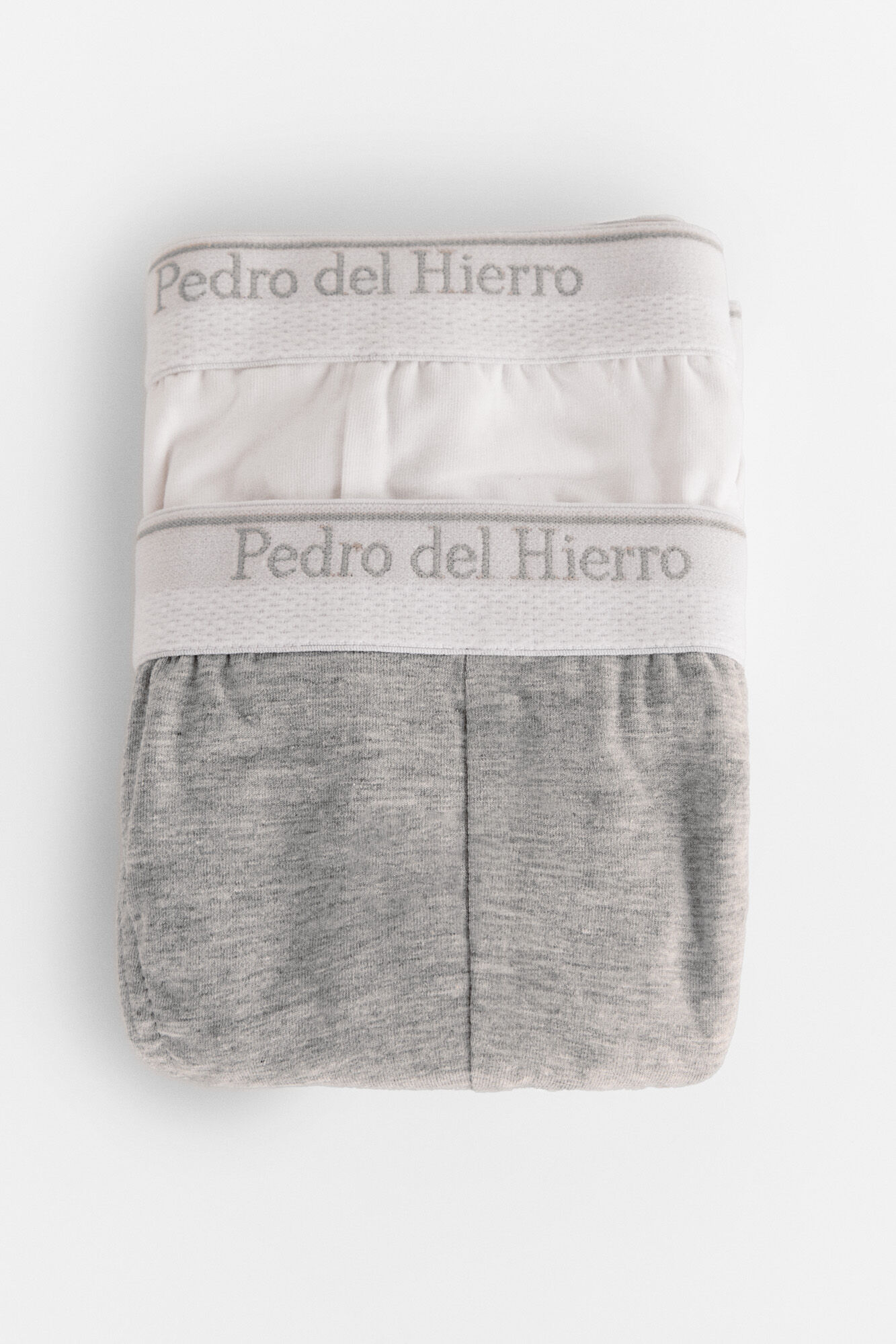Pedro del Hierro Pack 2 slip punto Blanco