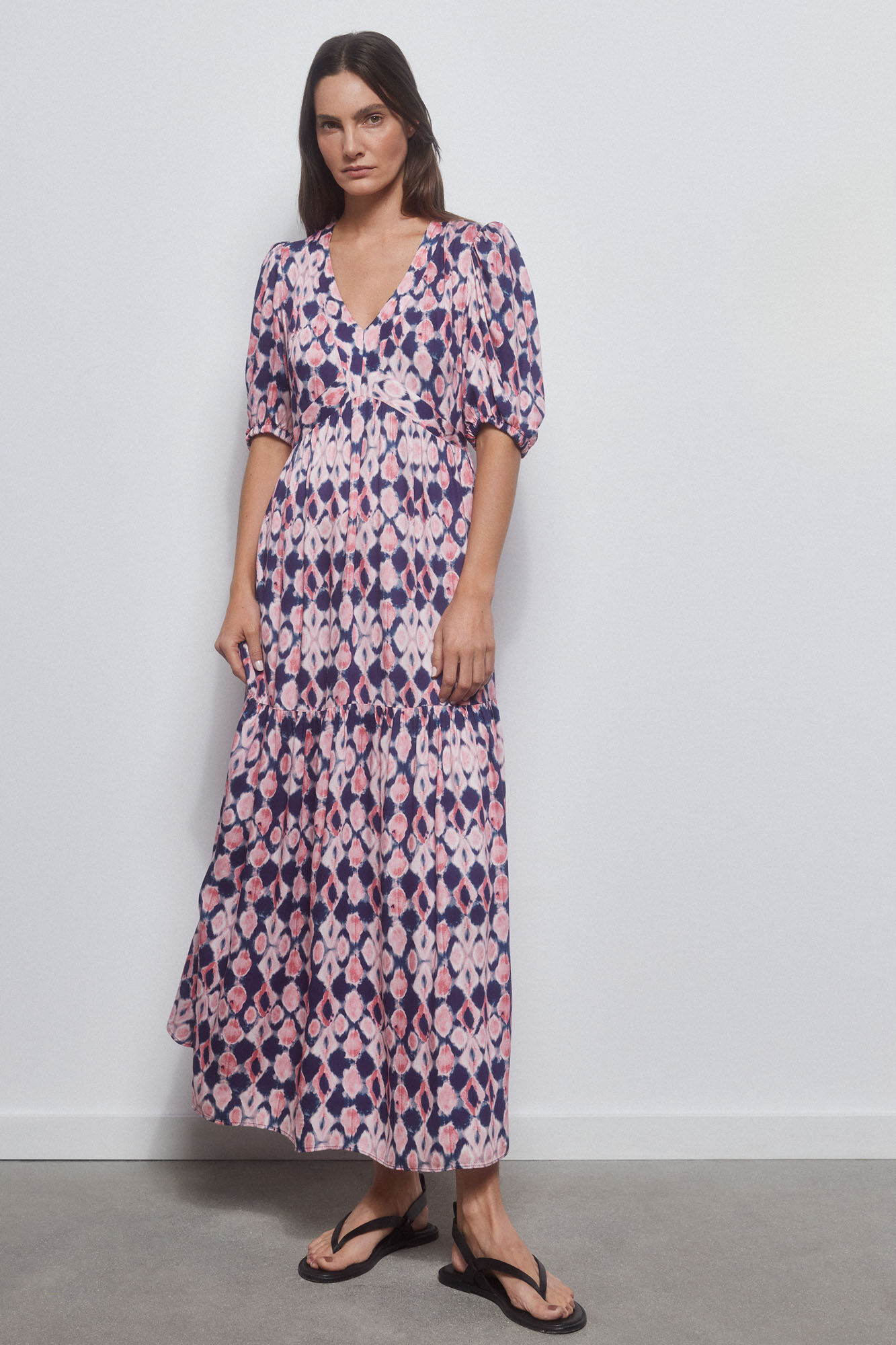 Pedro del Hierro Printed tunic dress Blue