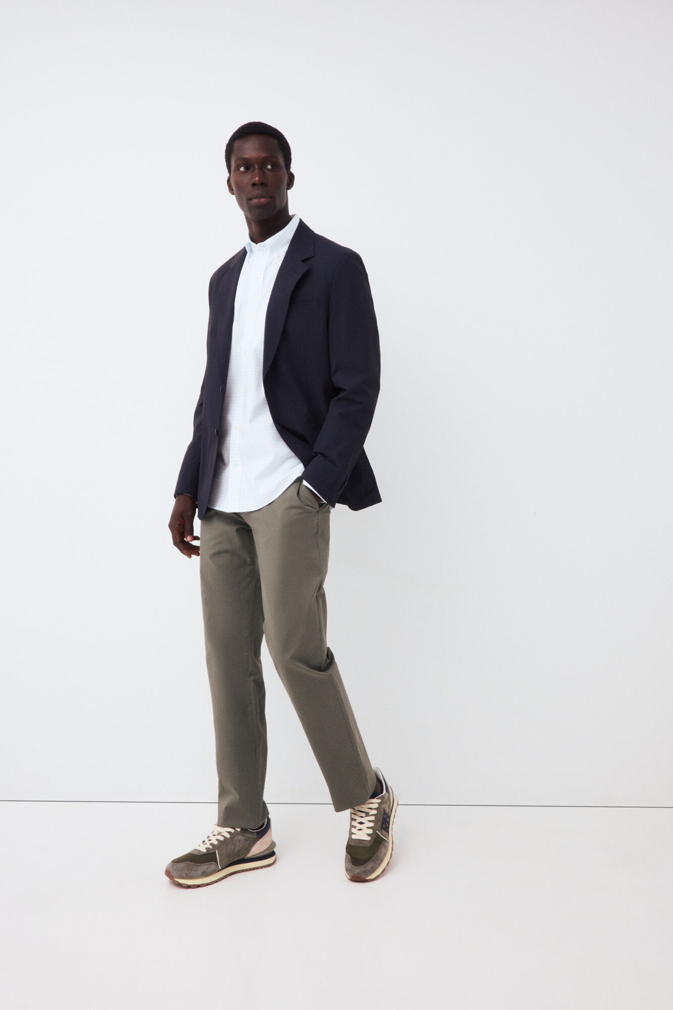 Pedro del Hierro Plaid shirt Blue