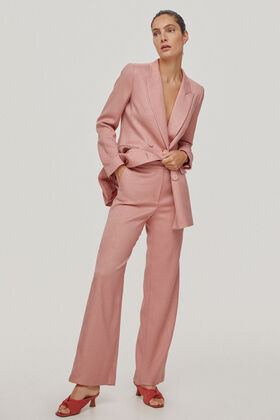 Pedro del Hierro High waist trousers Pink