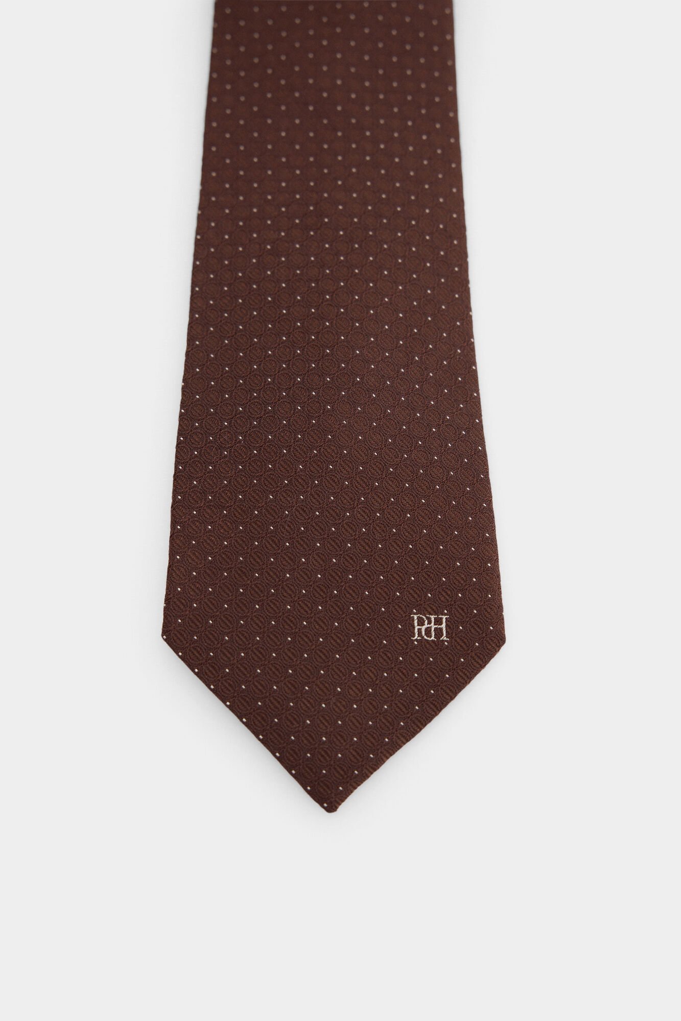 Pedro del Hierro Natural silk tie