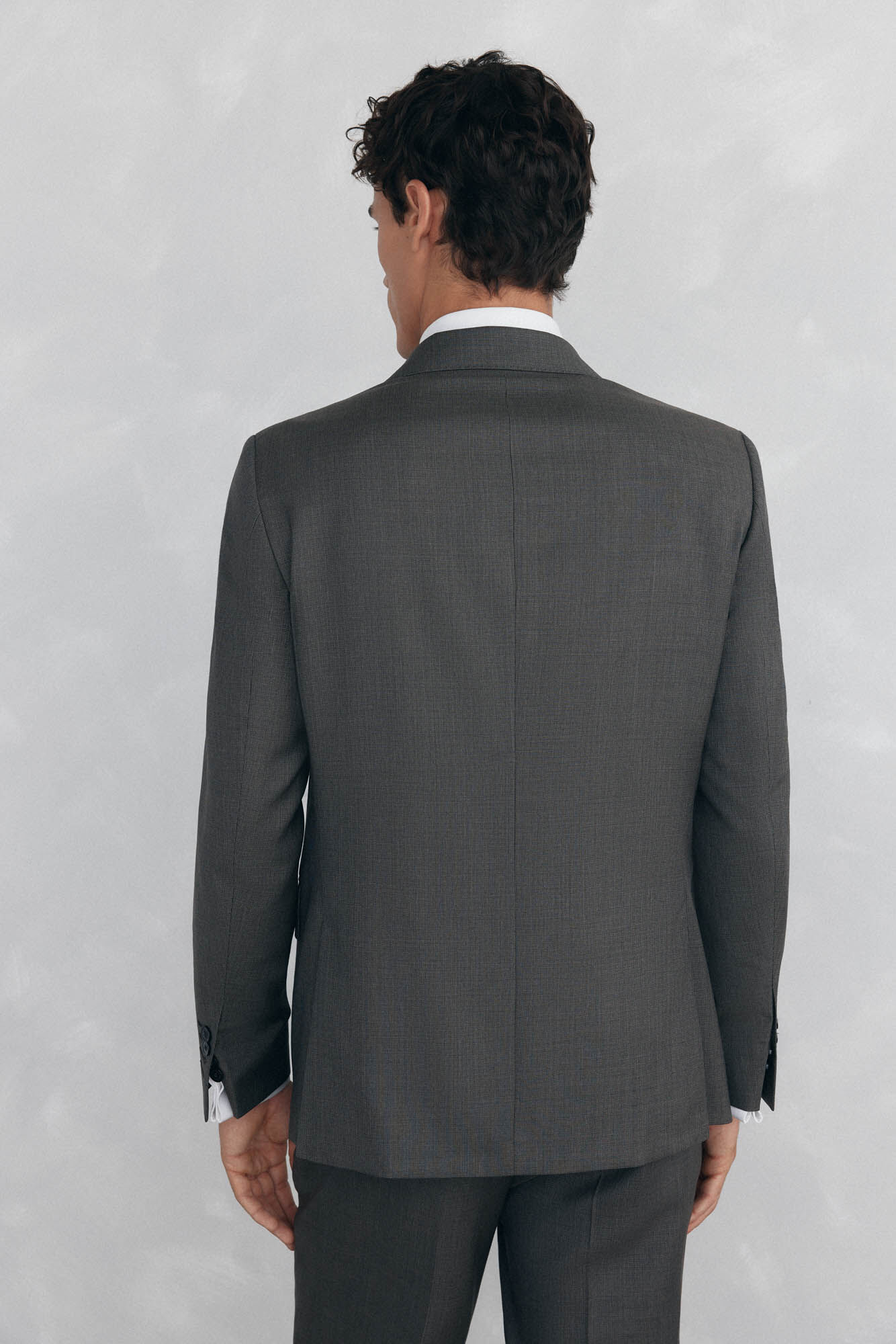 Pedro del Hierro Blazer bege slim fit Cizento