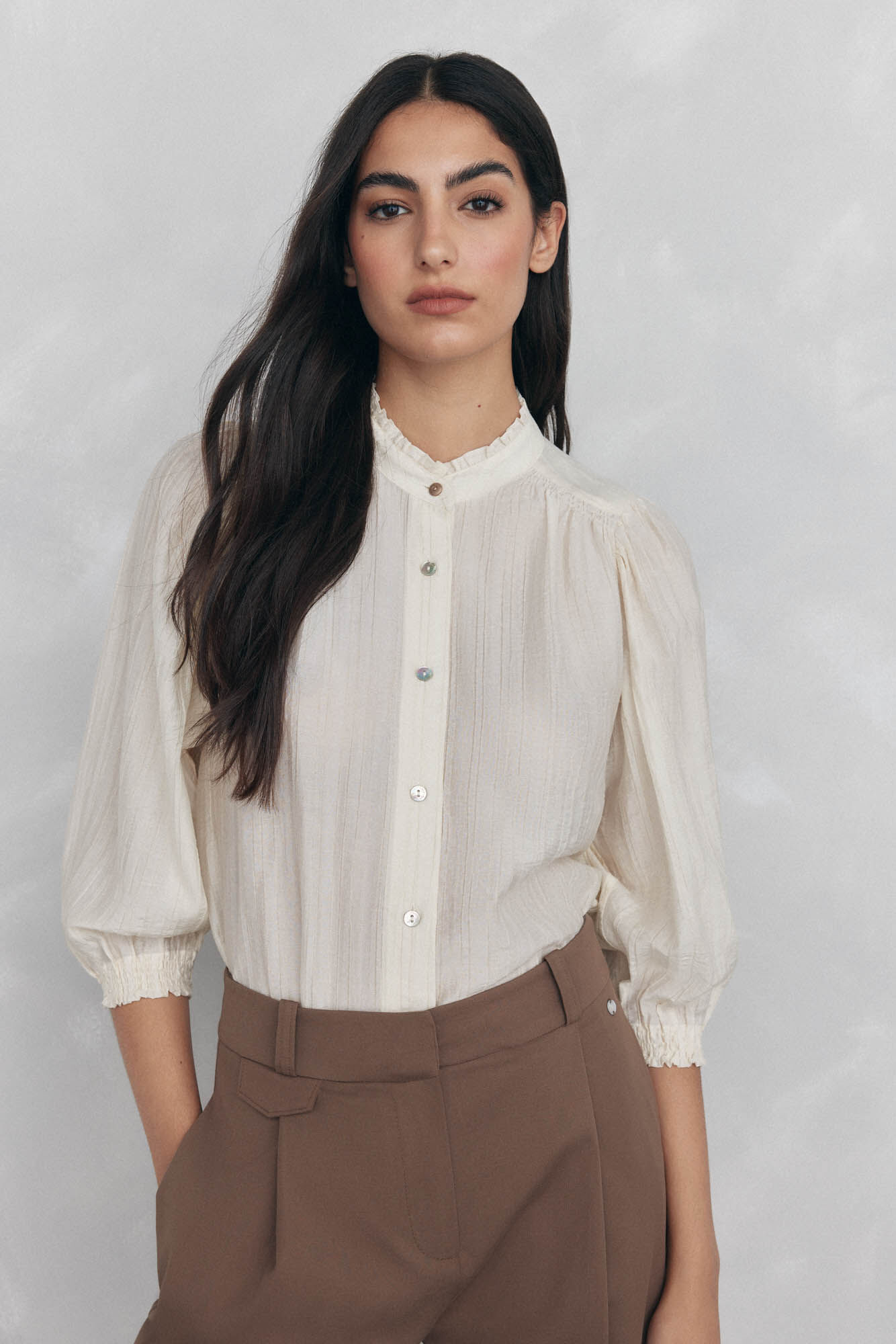 Pedro del Hierro Blusa lisa e solta