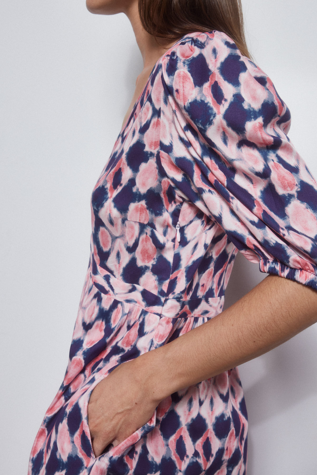 Pedro del Hierro Printed tunic dress Blue