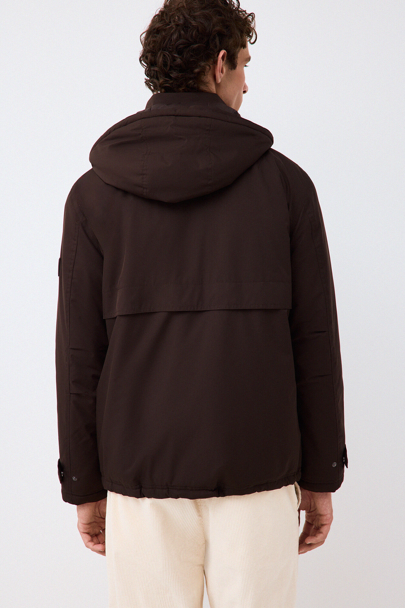 Pedro del Hierro Four-pocket field jacket Brown