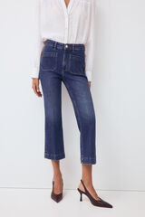 Pedro del Hierro Capri push up flare jeans Blue