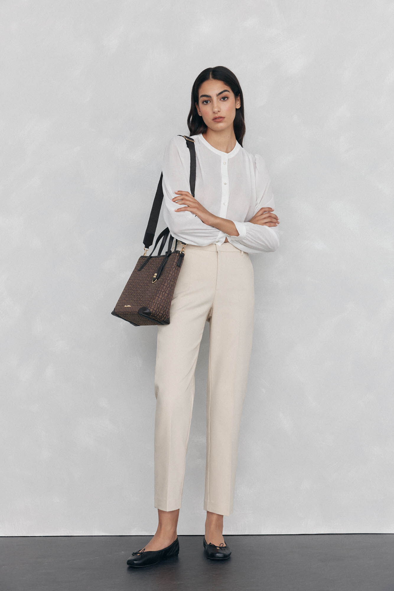 Pedro del Hierro Mala tote em jacquard