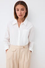 Pedro del Hierro Plain loose shirt White