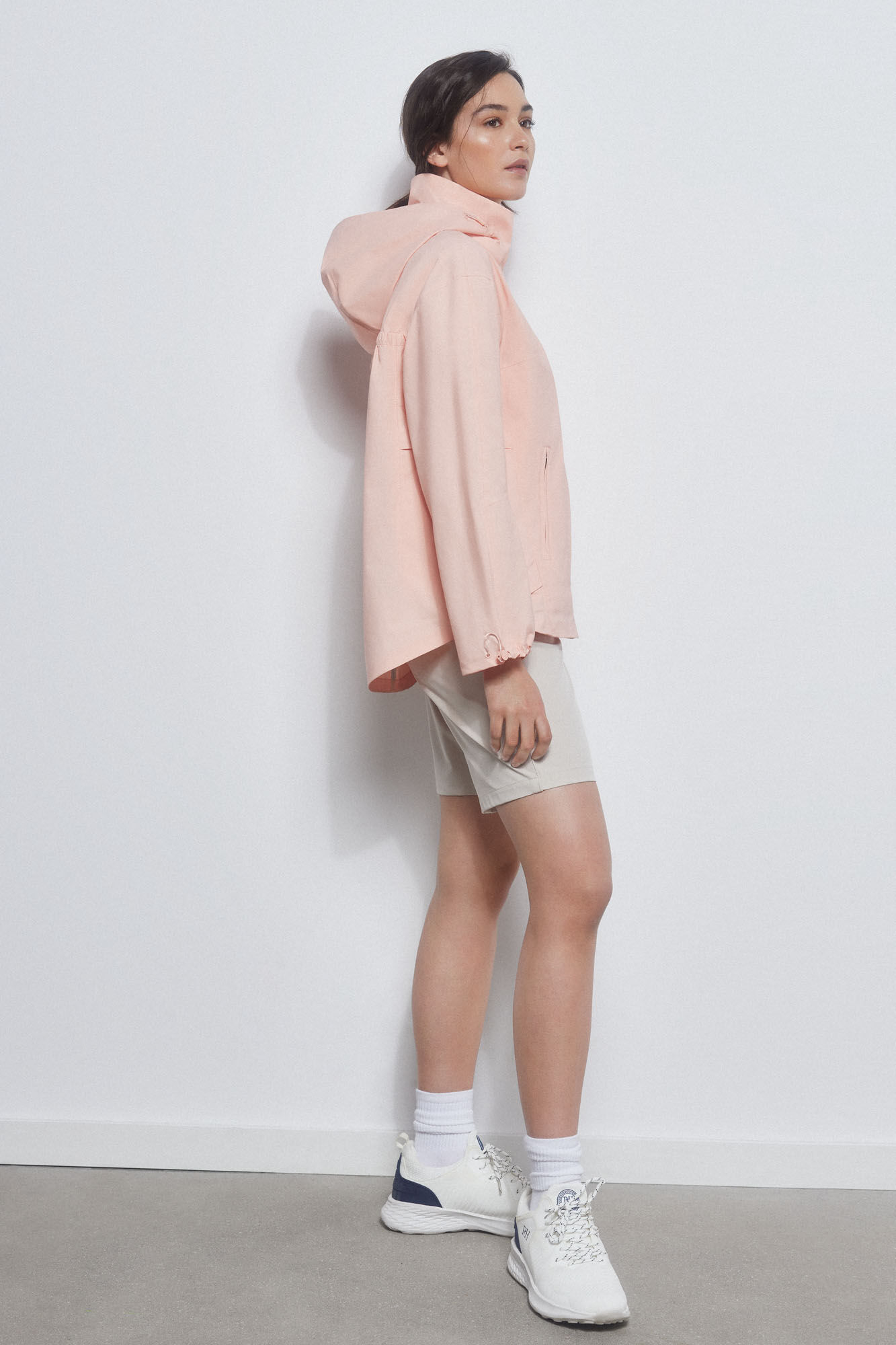 Pedro del Hierro GOLF hooded windbreaker Pink