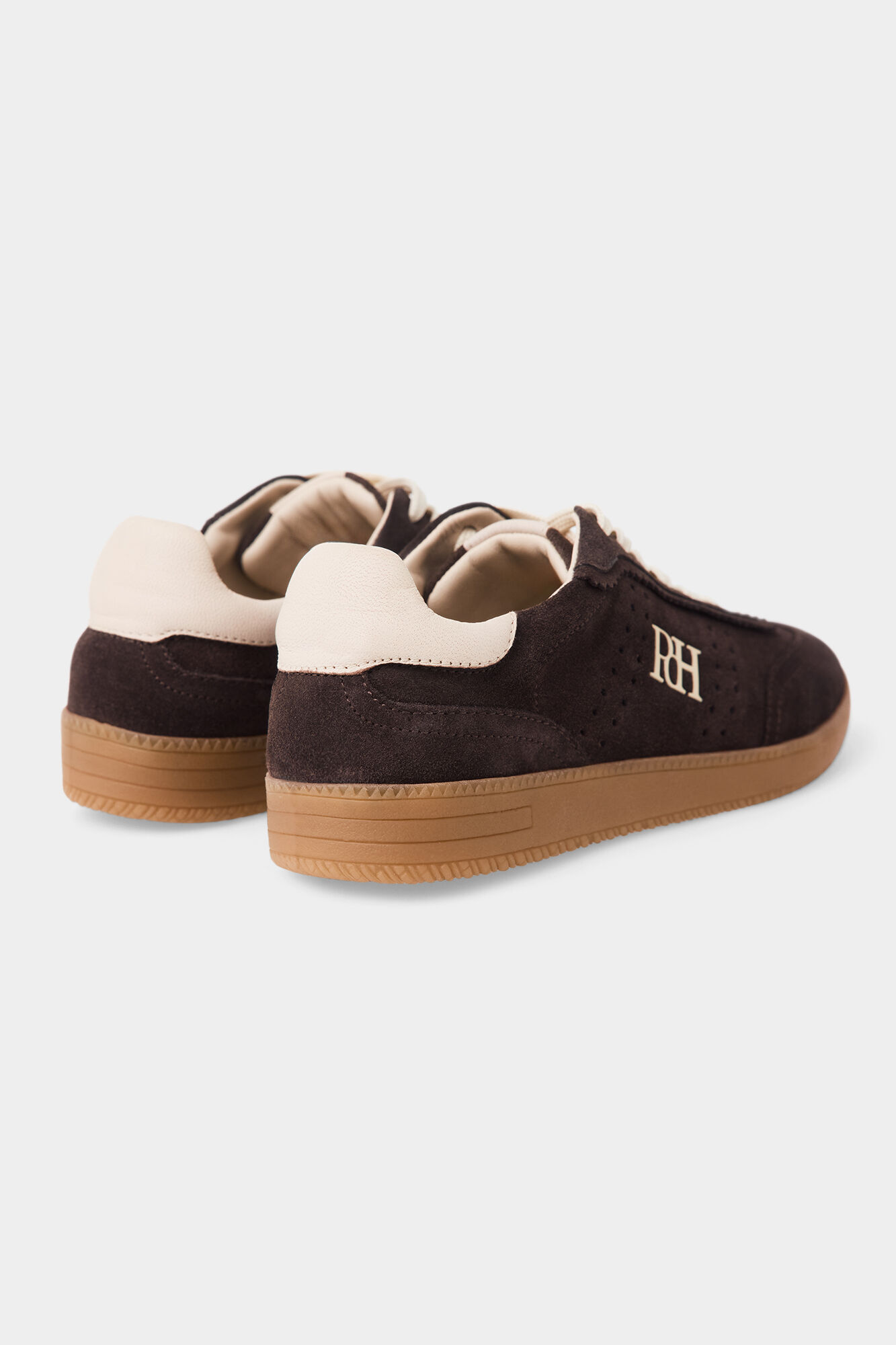 Pedro del Hierro Leather sneaker Brown