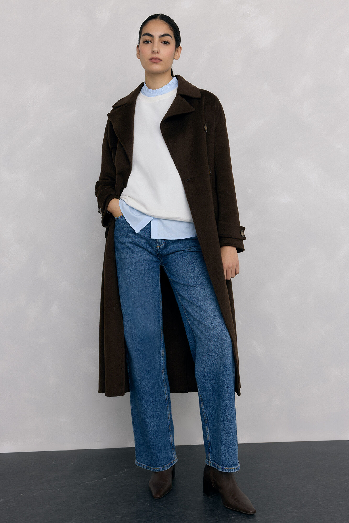 Pedro del Hierro Sudadera bordados flores