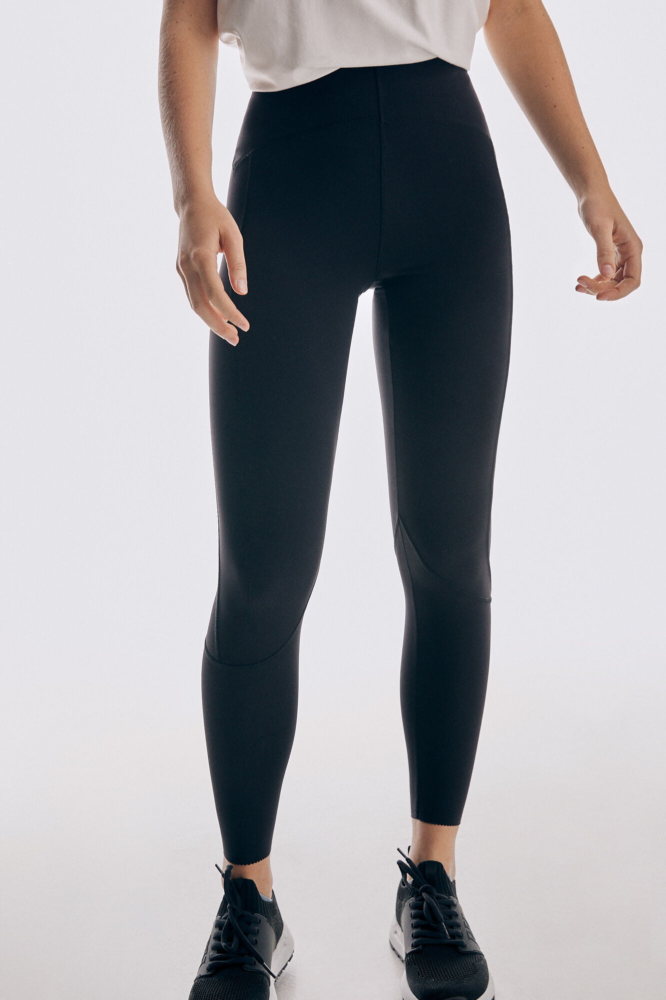 Pedro del Hierro High waist compression leggings Black