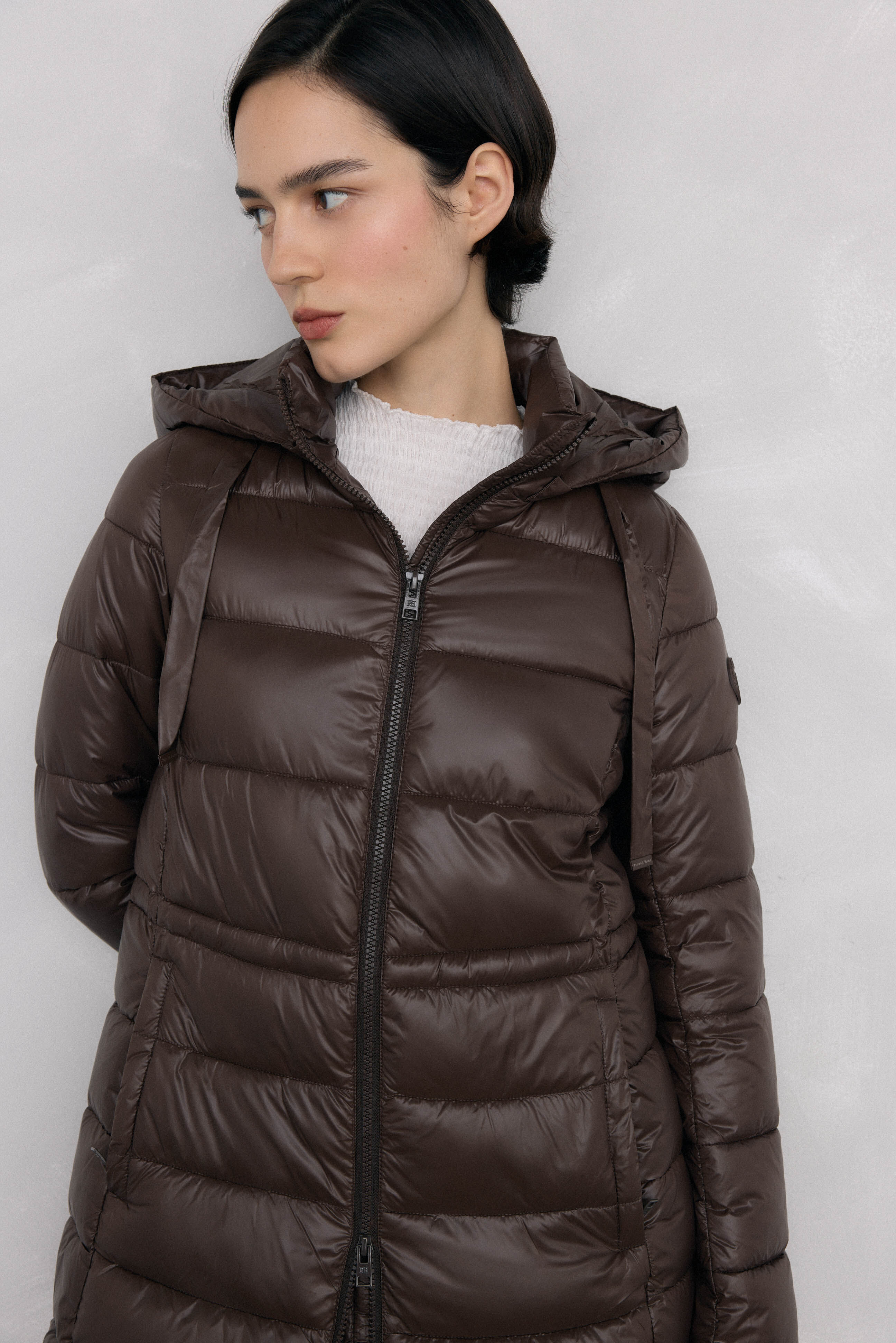 Pedro del Hierro Parka acolchoada capuz