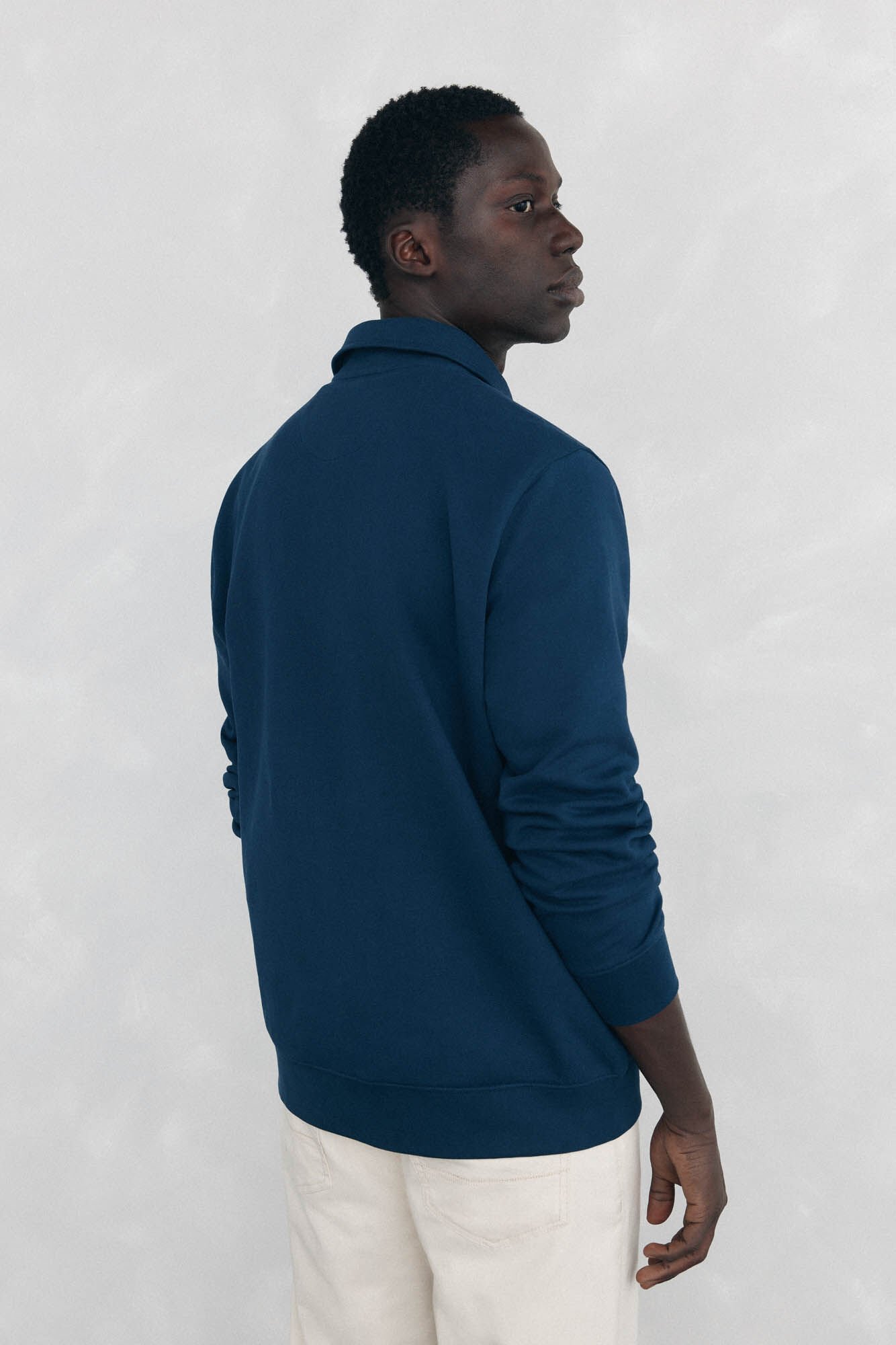 Pedro del Hierro Turtleneck sweatshirt Blue