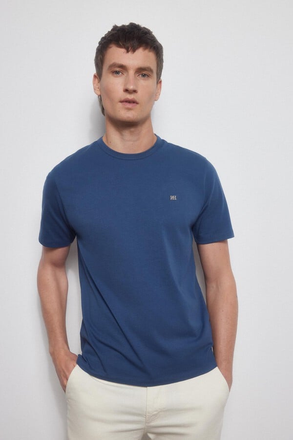Pedro del Hierro Camiseta básica Azul