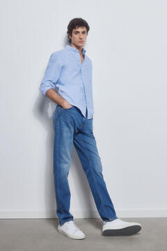 Pedro del Hierro Slim fit Premium Flex soft jeans Blue