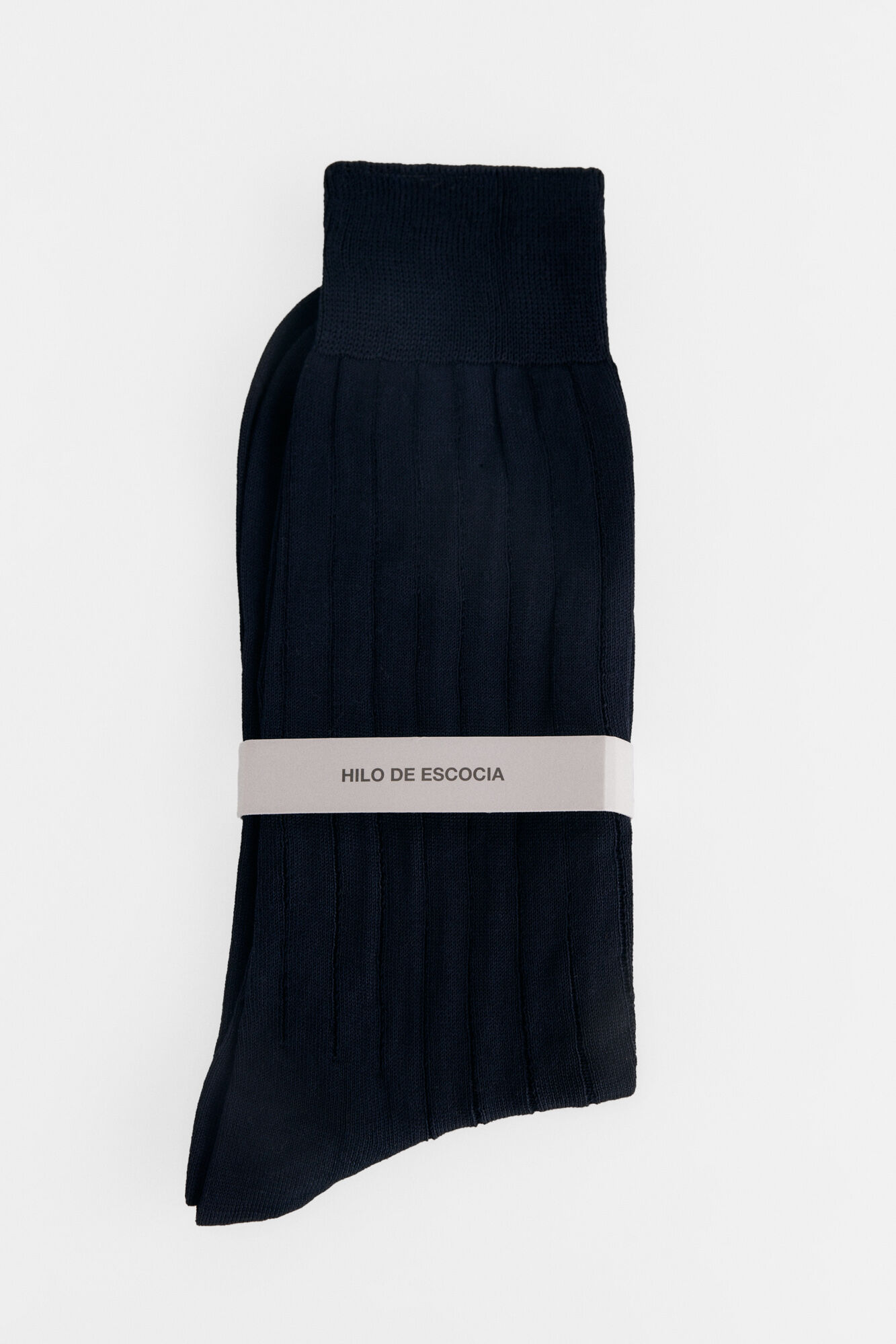 Pedro del Hierro Plain dress socks Blue