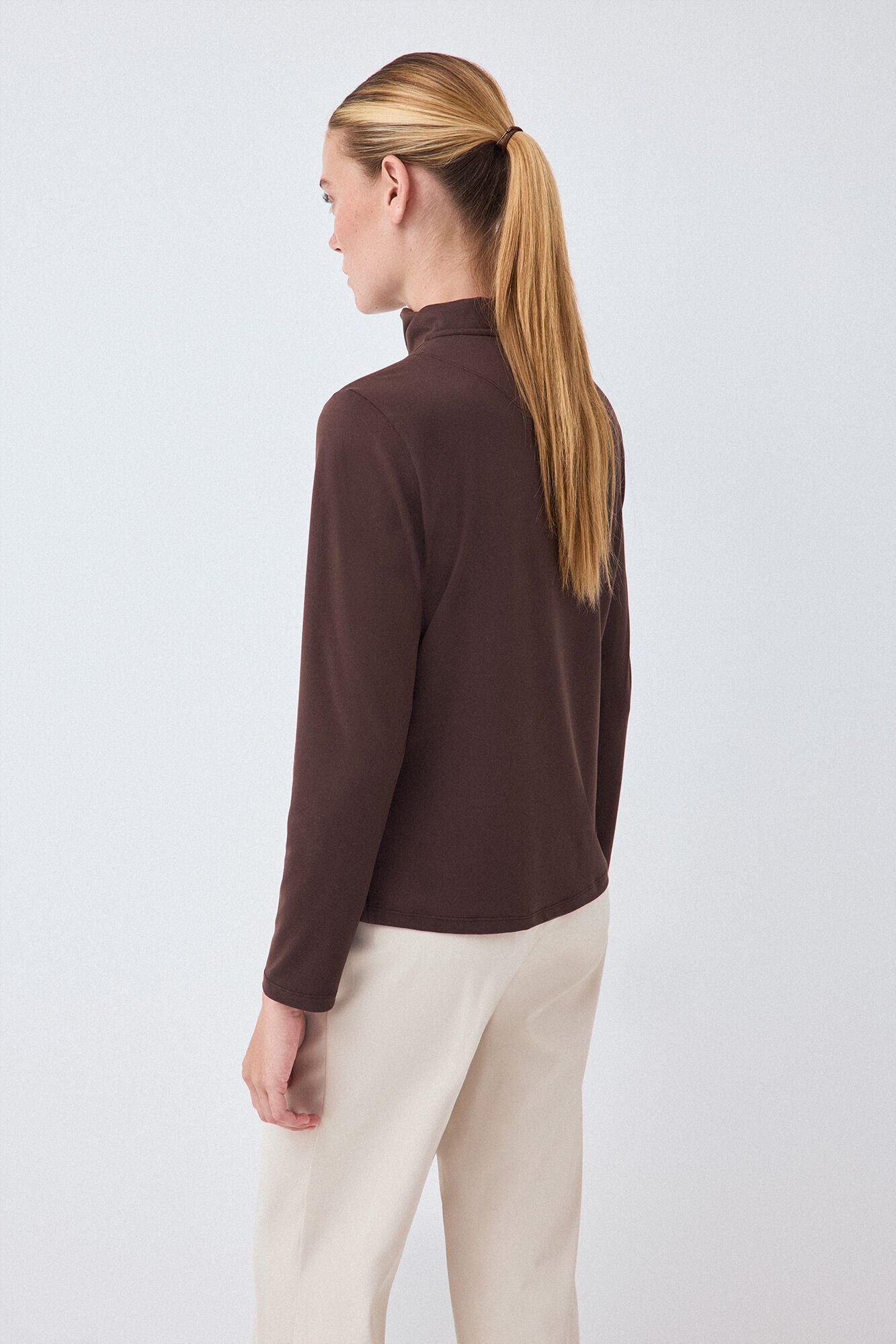 Pedro del Hierro Lightweight sweatshirt Brown