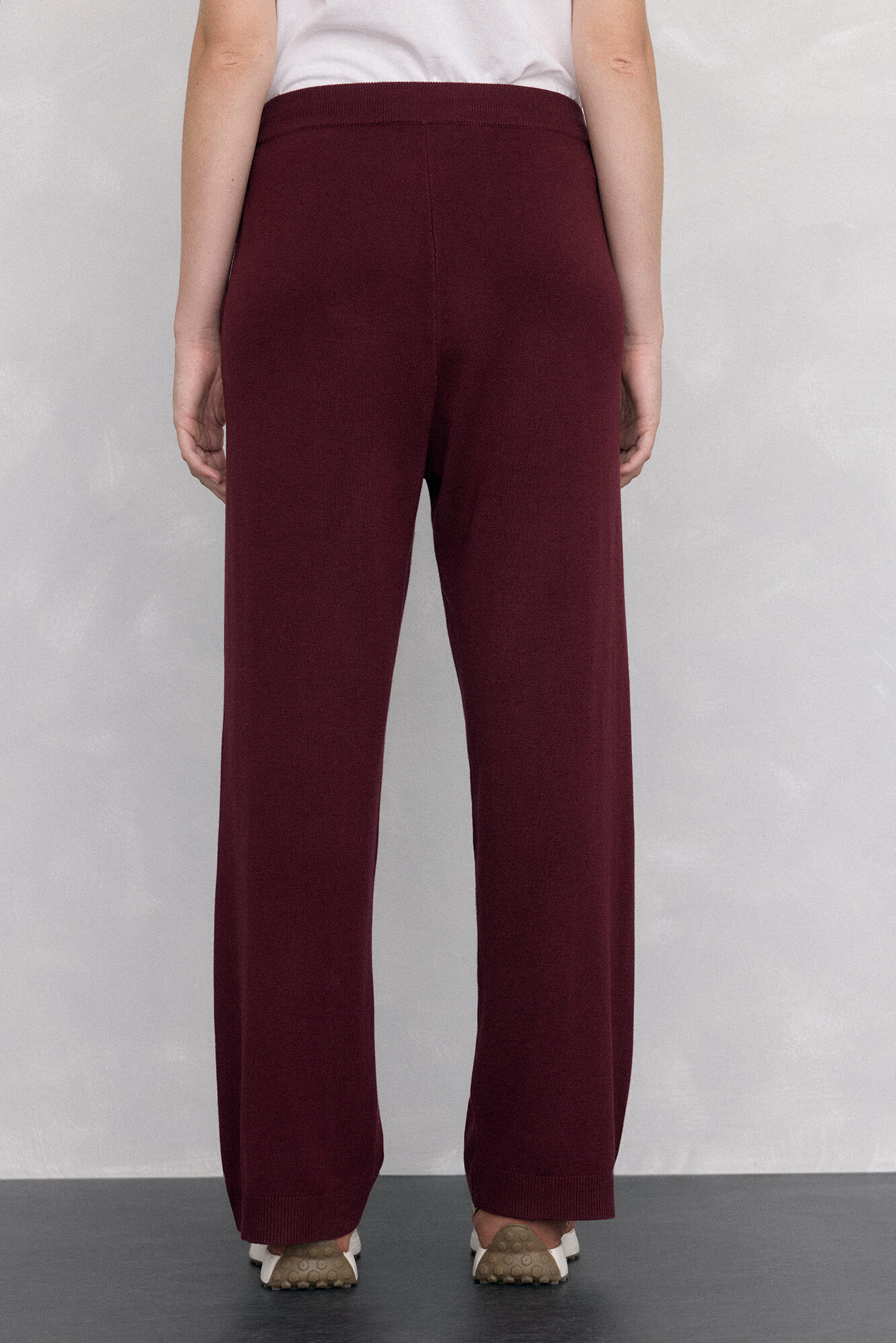 Pedro del Hierro Activewear jersey-knit pants Burgundy