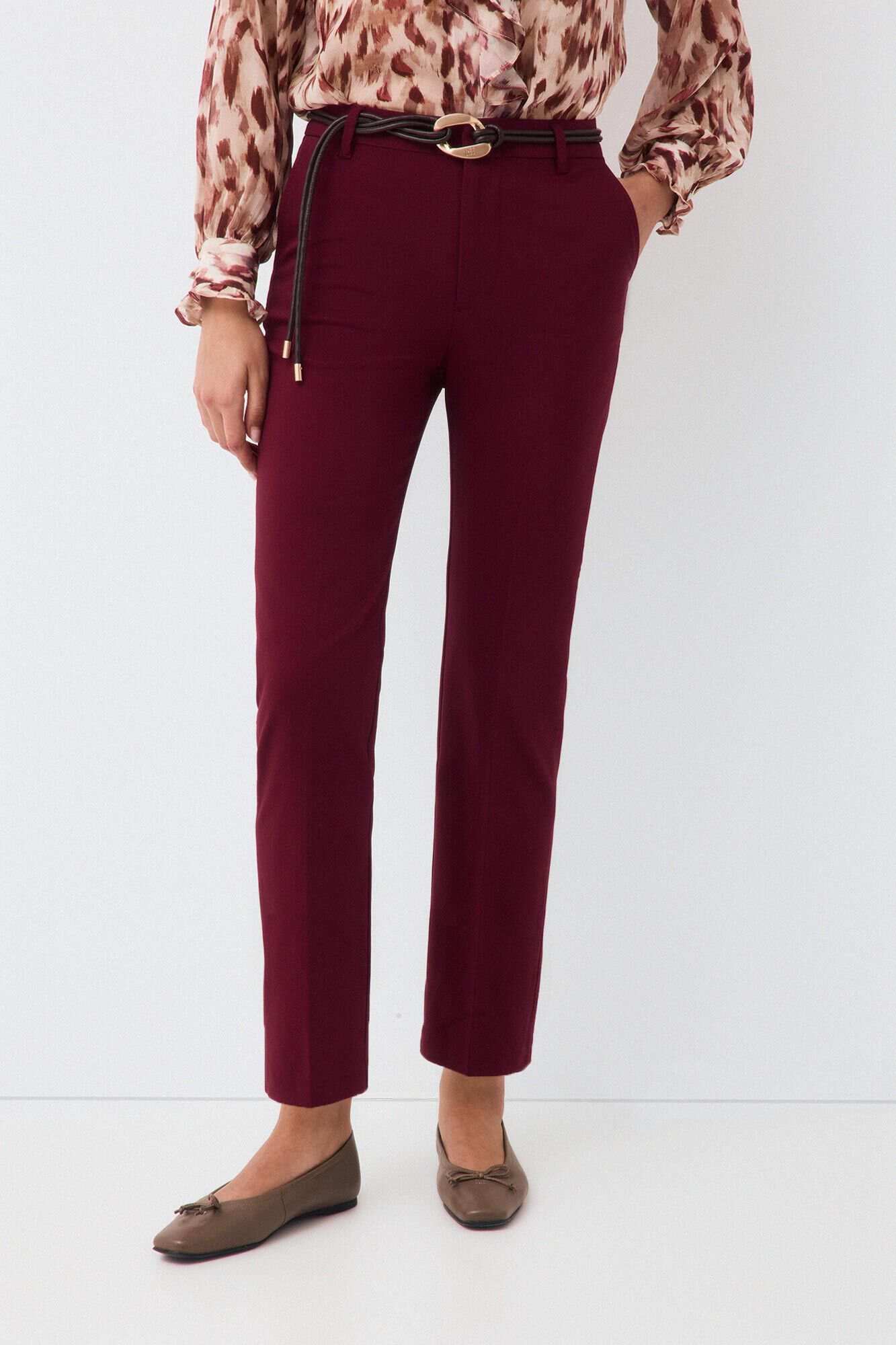 Pedro del Hierro Classic straight trousers