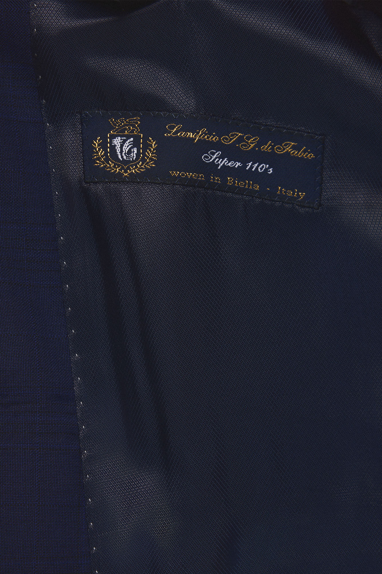 Pedro del Hierro American slim fit checked suit Blue