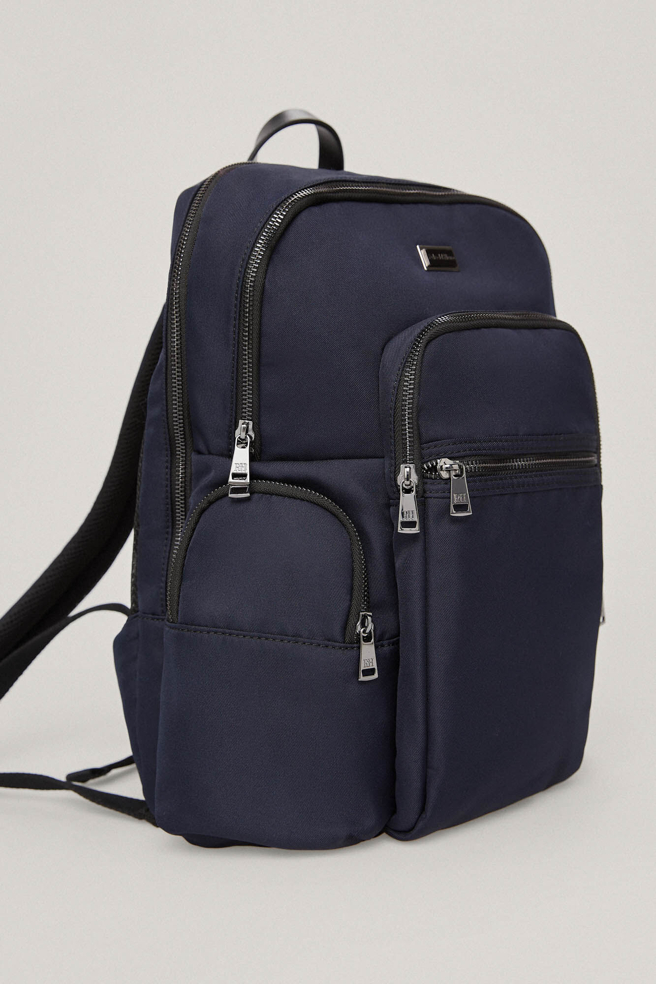 Pedro del Hierro Mochila tejido lisa Azul