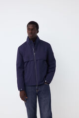 Pedro del Hierro Jacket with zip fastening lining Blue