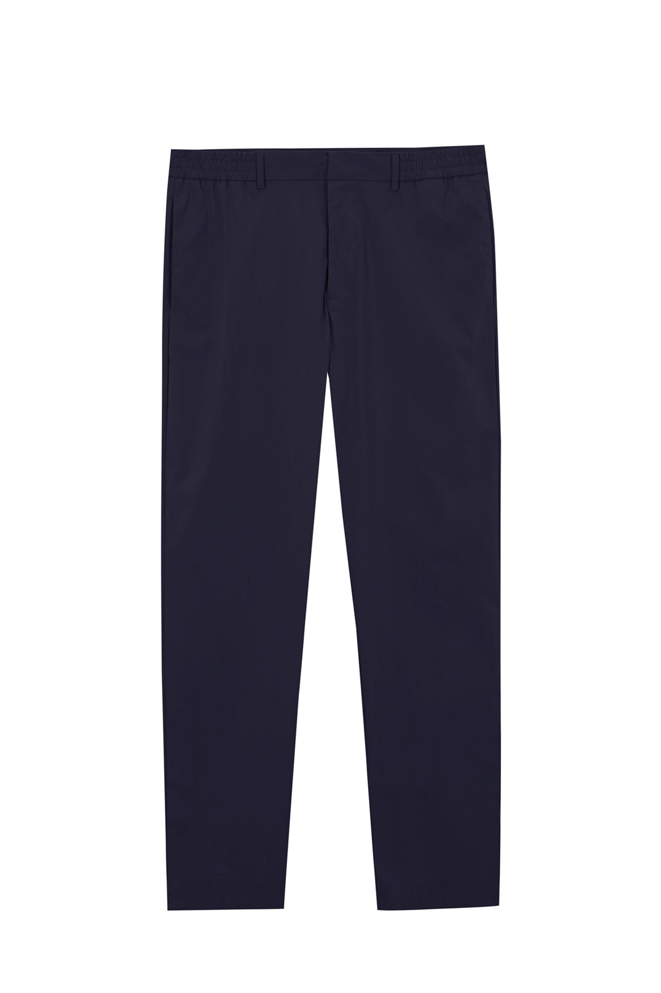 Pedro del Hierro Technical poplin regular chinos Blue