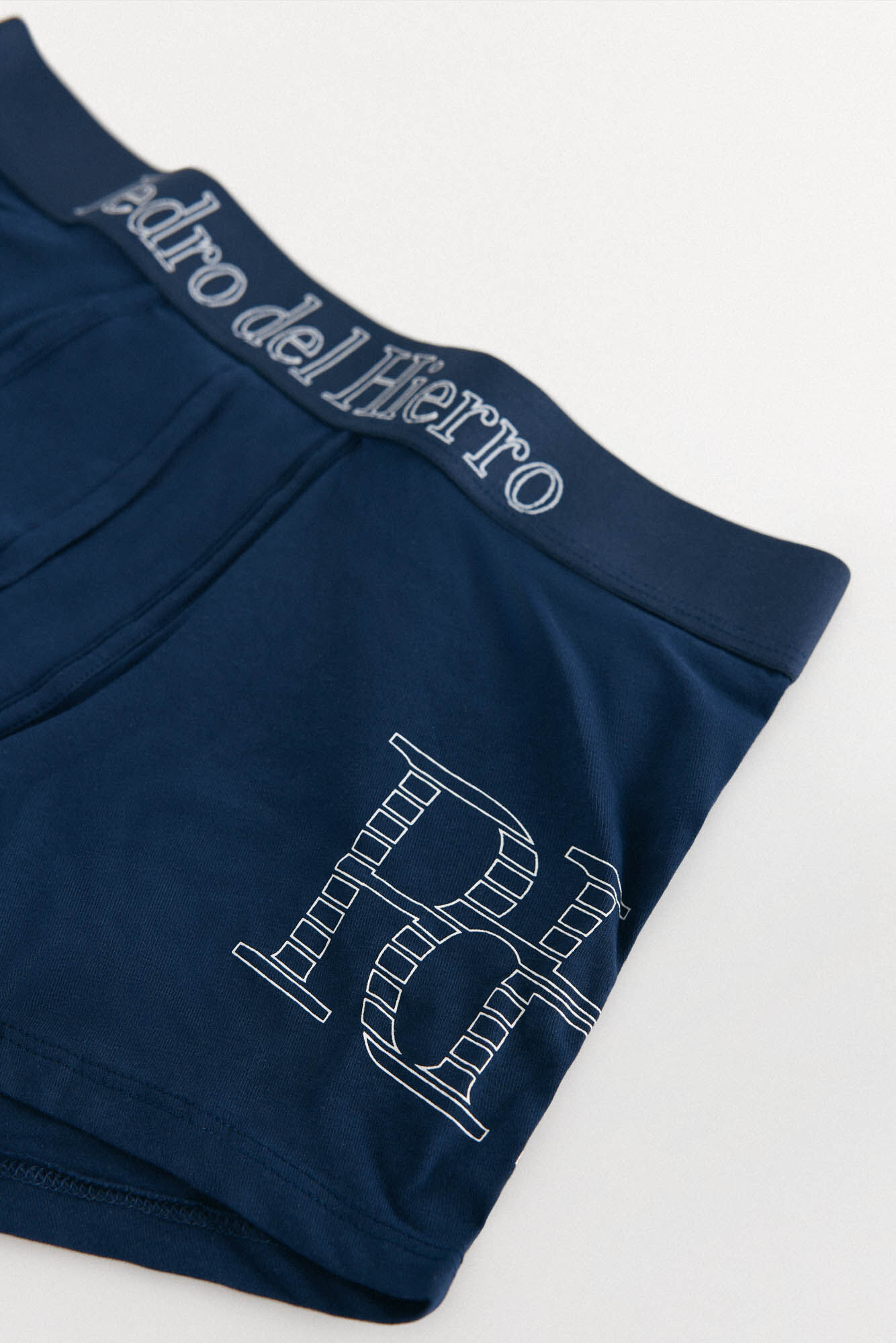 Pedro del Hierro Pack of 2 jersey-knit boxers Blue