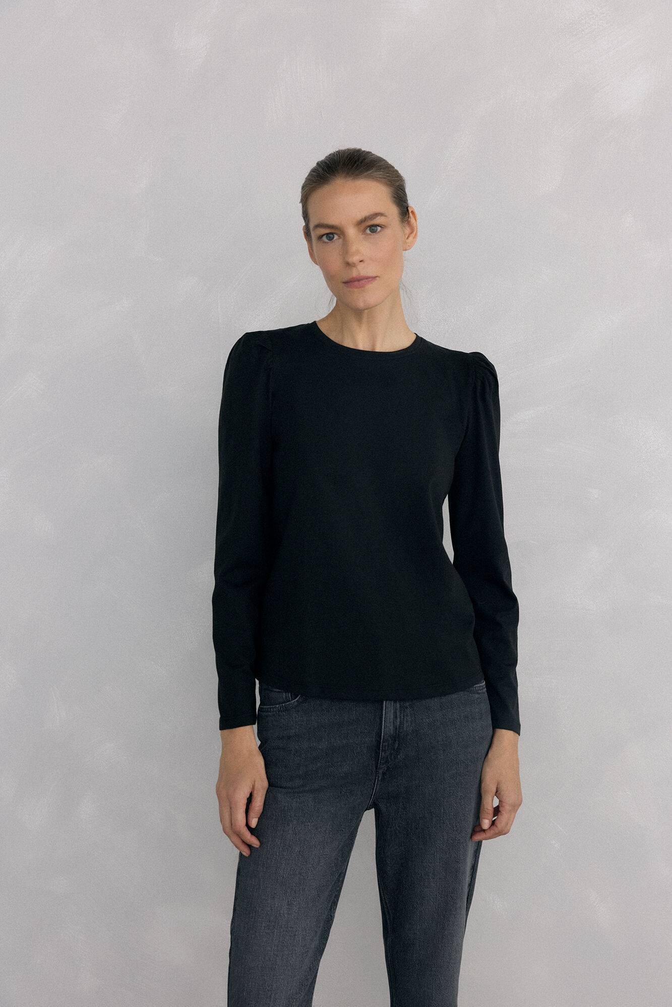 Pedro del Hierro Camiseta b&aacute;sica frunce