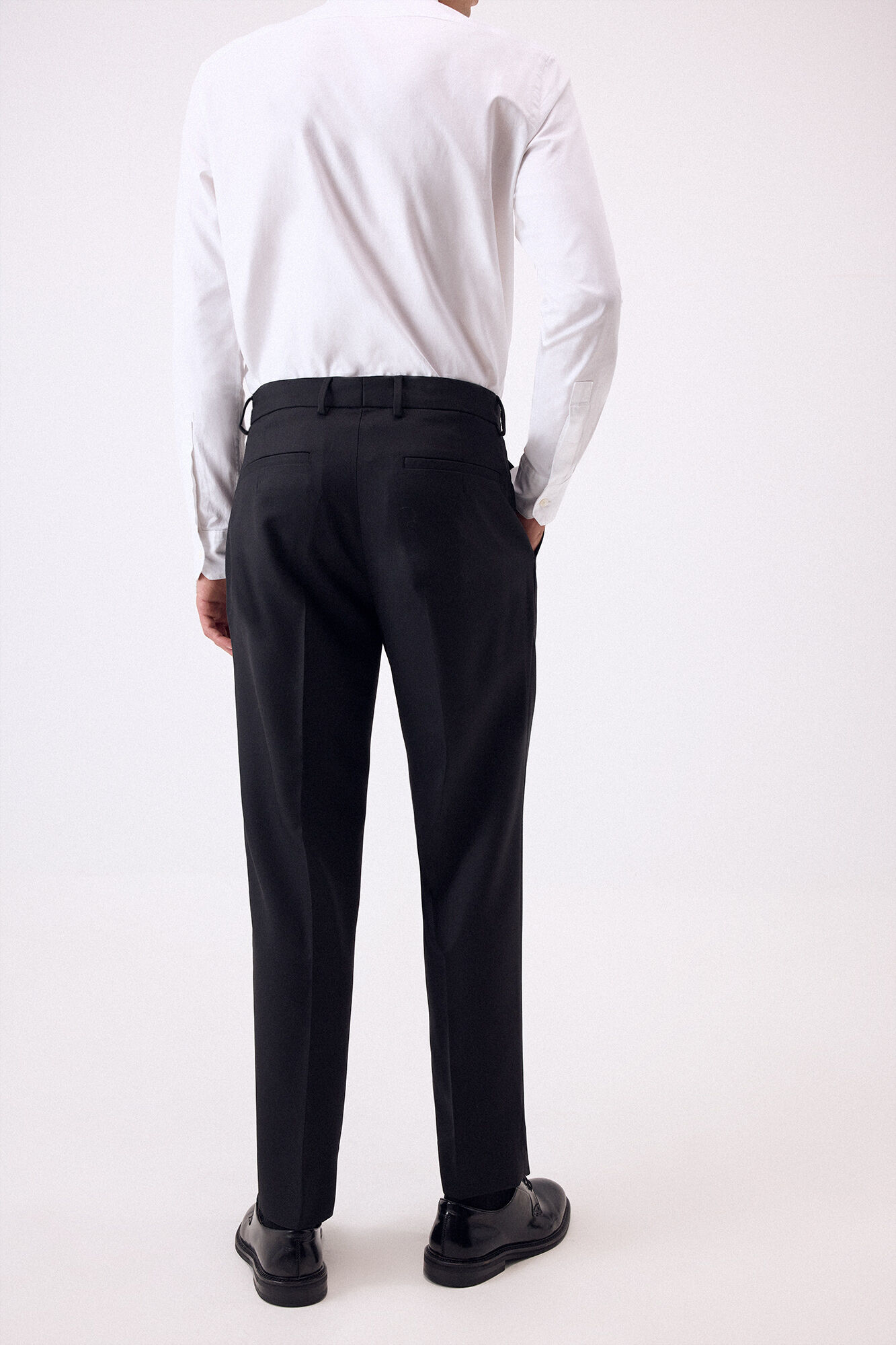 Pedro del Hierro Pleated trousers going out Black