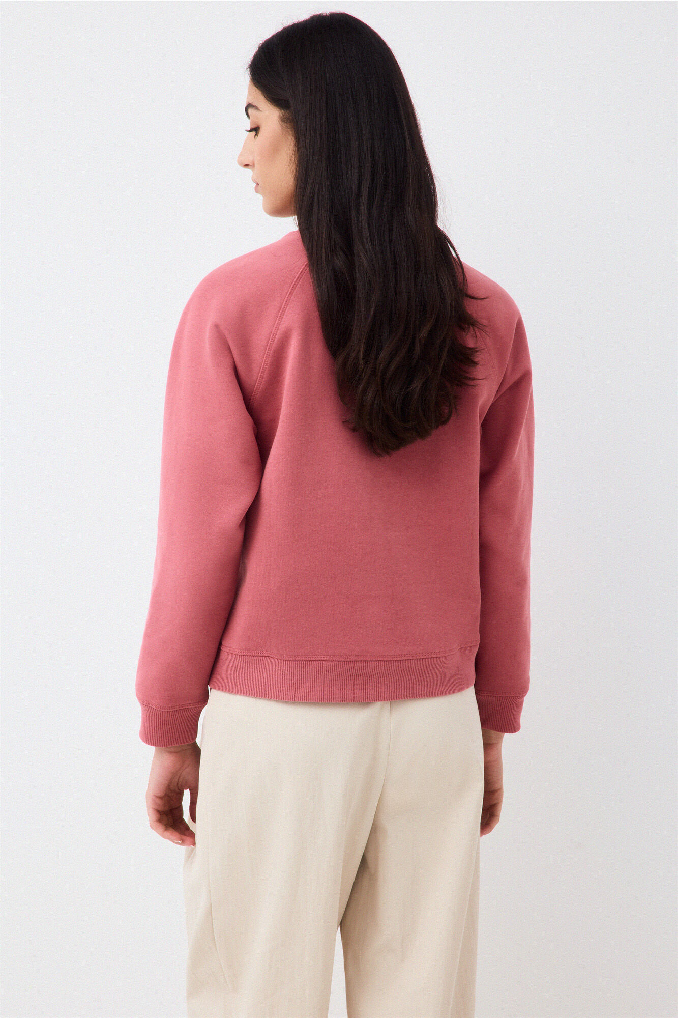 Pedro del Hierro Spanish cotton sweatshirt Pink