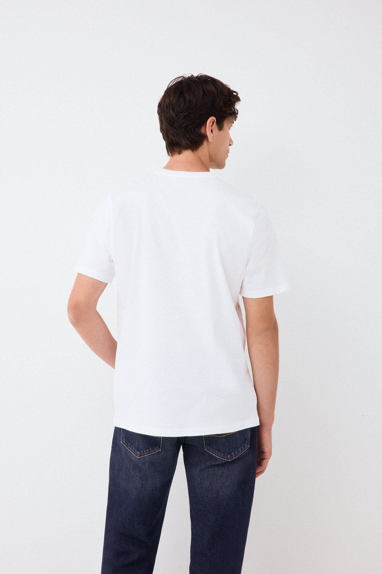 Pedro del Hierro Camiseta logo Blanco