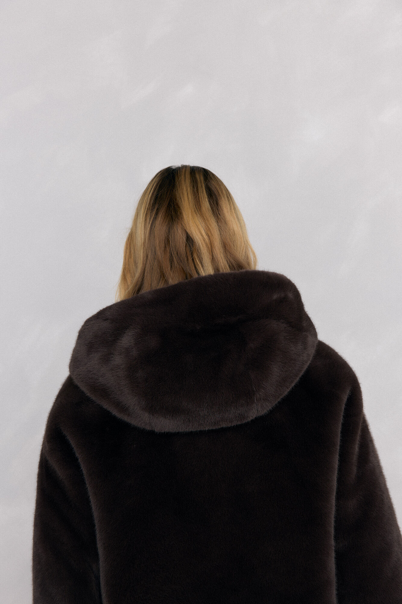 Pedro del Hierro Parka de pele revers&iacute;vel Marrom