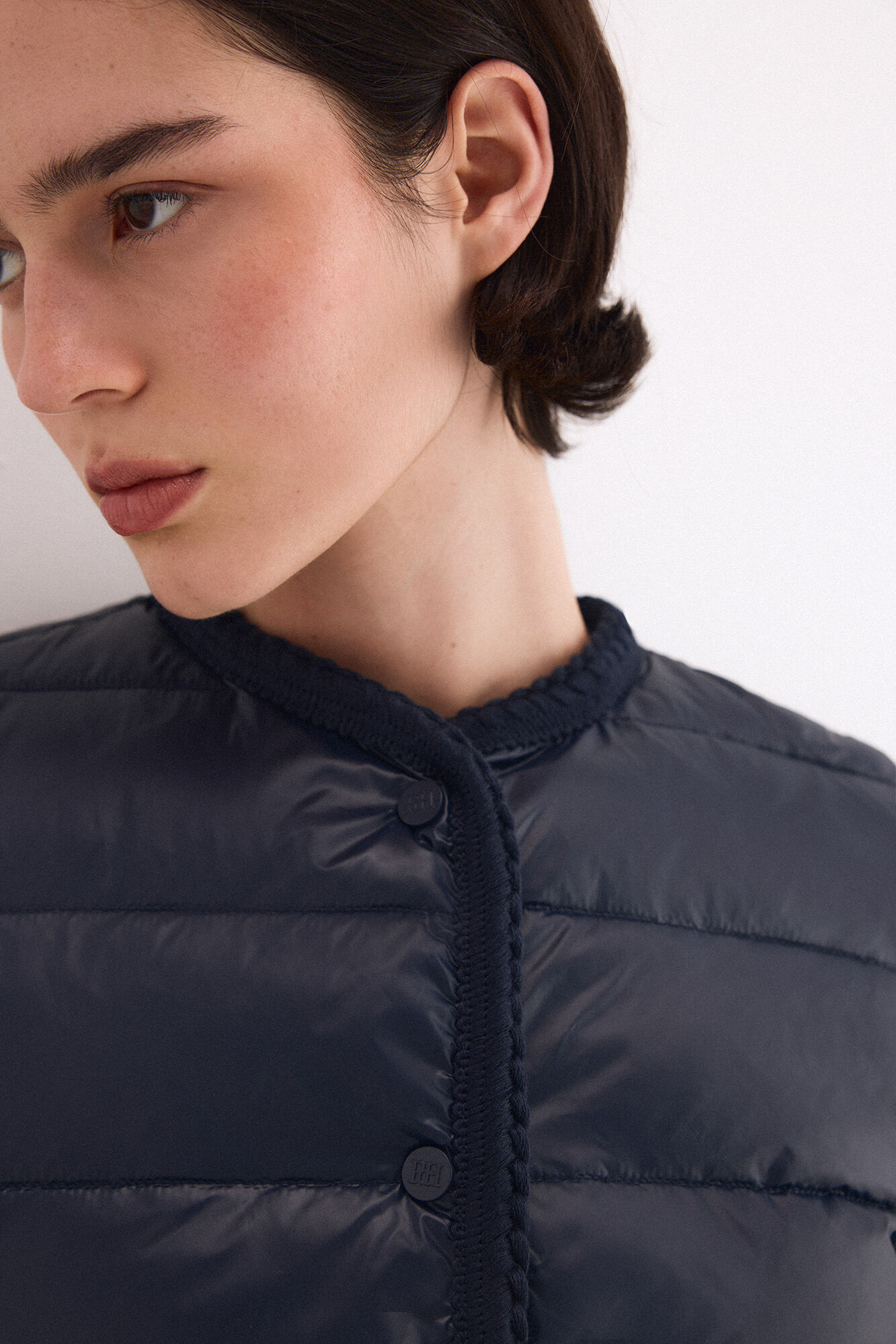 Pedro del Hierro Puffer gilet Blue